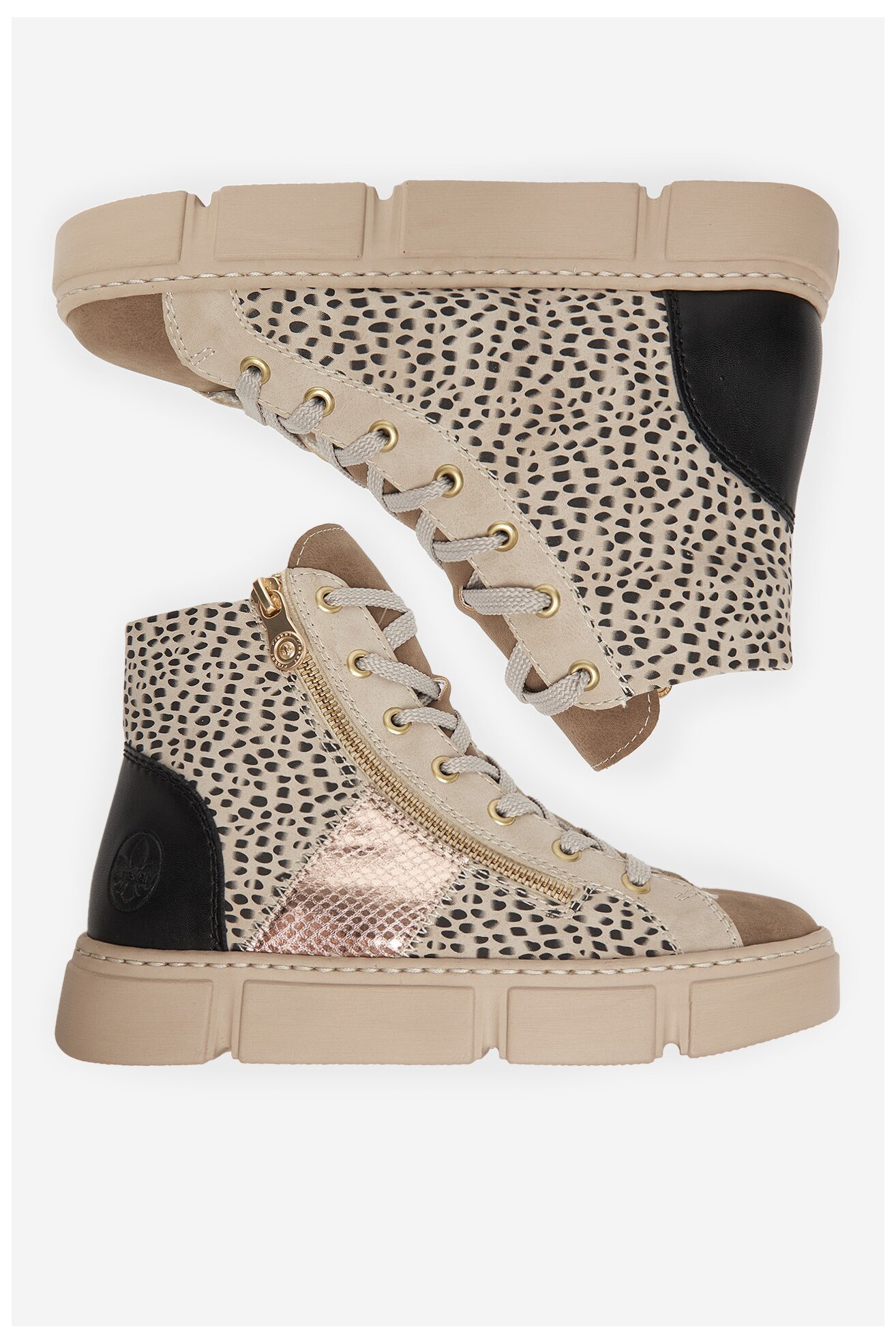 Botki Rieker CEO-N5931-62 Beżowy