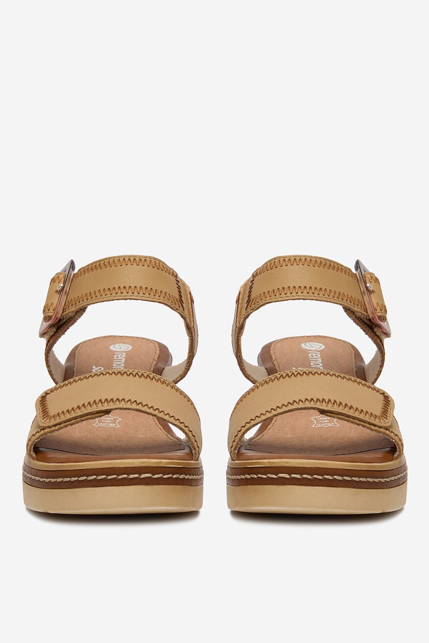 Remonte - Sandały skórzane - 5906751789704