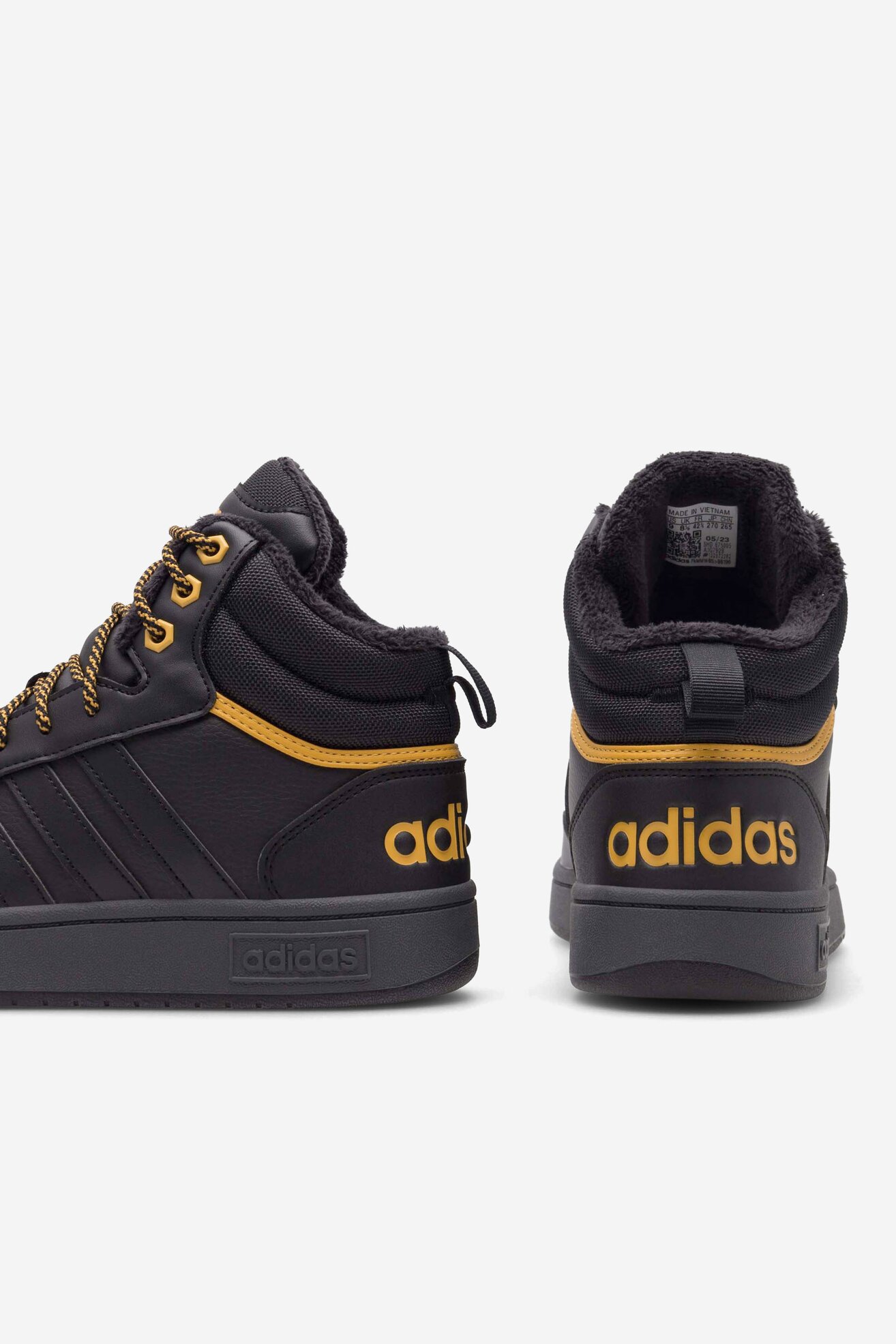 Кросівки спортивні adidas HOOPS 3.0 MID WINTER IG7928 ЧОРНИЙ