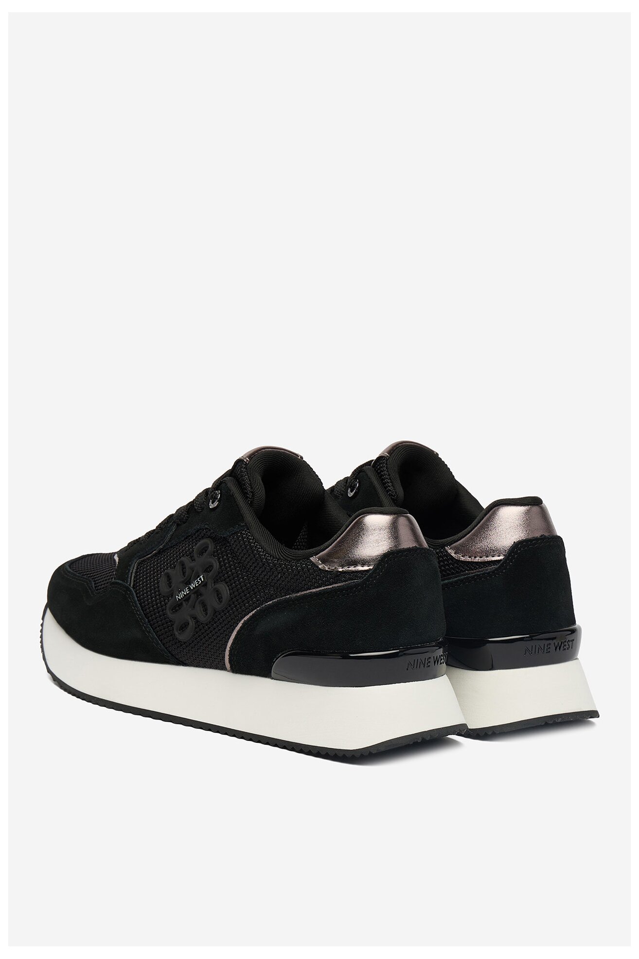 Sneakers NINE WEST EO-H24049 Czarny