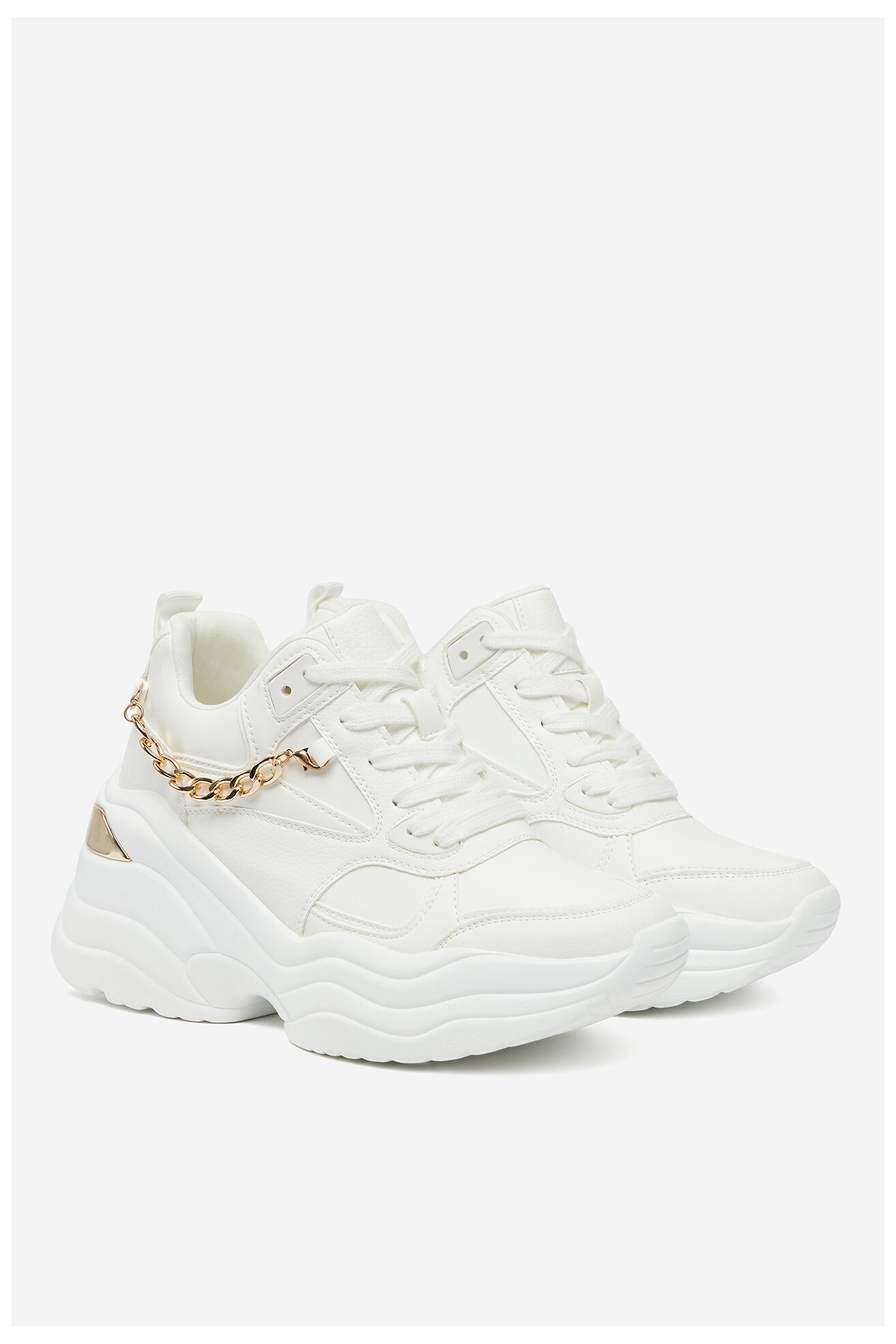 Sneakerși DeeZee AM25240 ALB