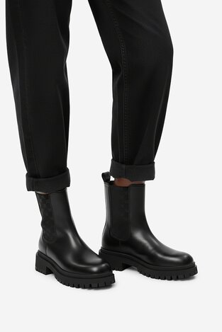 Kratke čizme NINE WEST CEO-BASIMA-01 CRNA