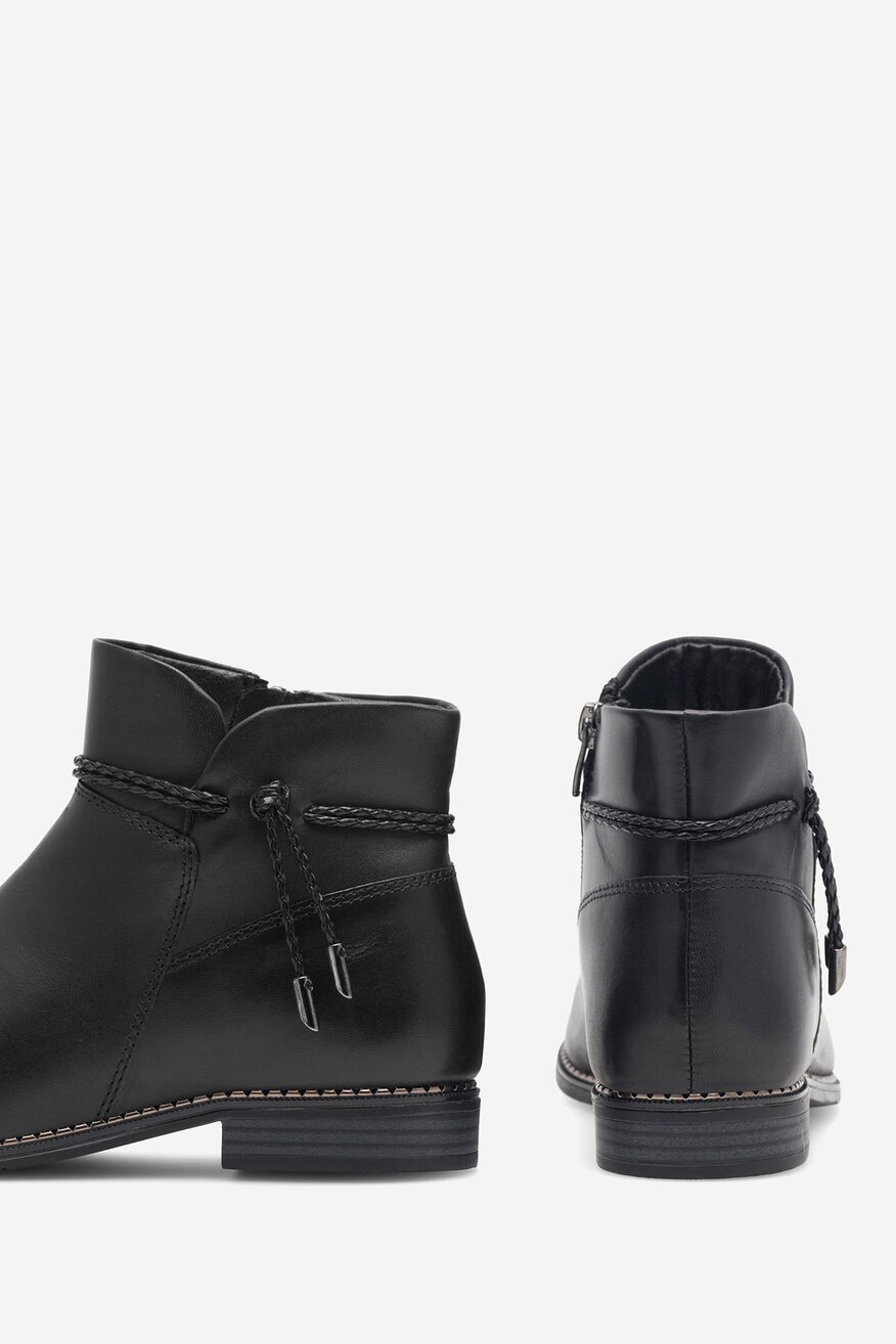 
                Lasocki - Botki skórzane - 5905588169741