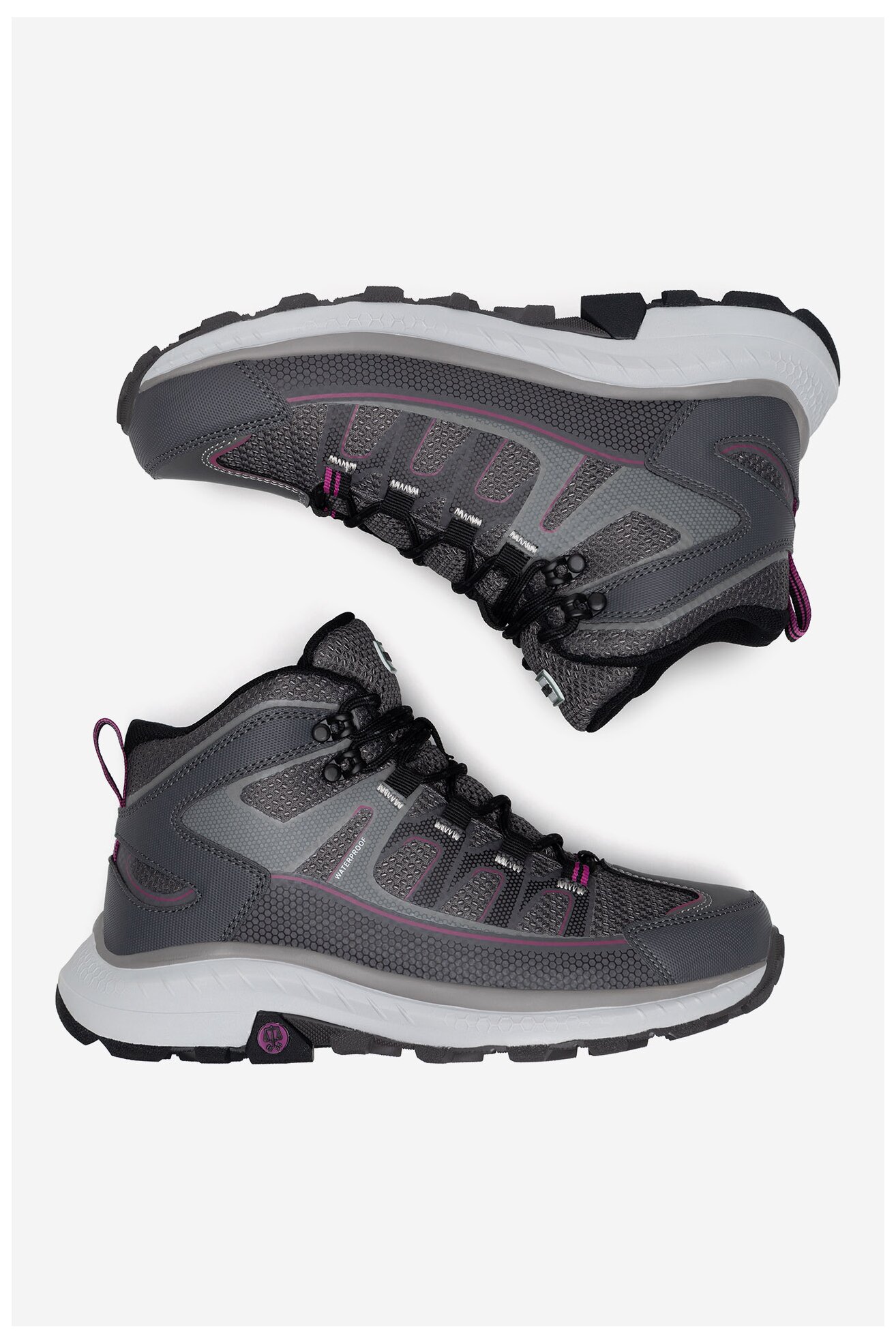 Încălțăminte de trekking HUNTER PEAK REVIVE RT MIDWP ROZ ÎNCHIS