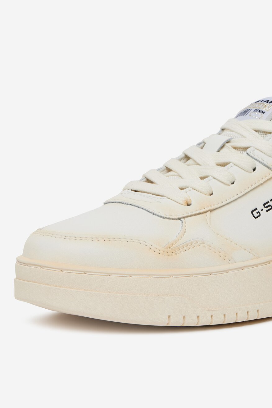 Sneakerși G-STAR RAW ALB - 5906751053492