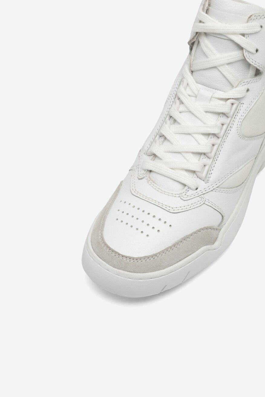 
                Badura - Sneakersy skórzane - 5904862838564