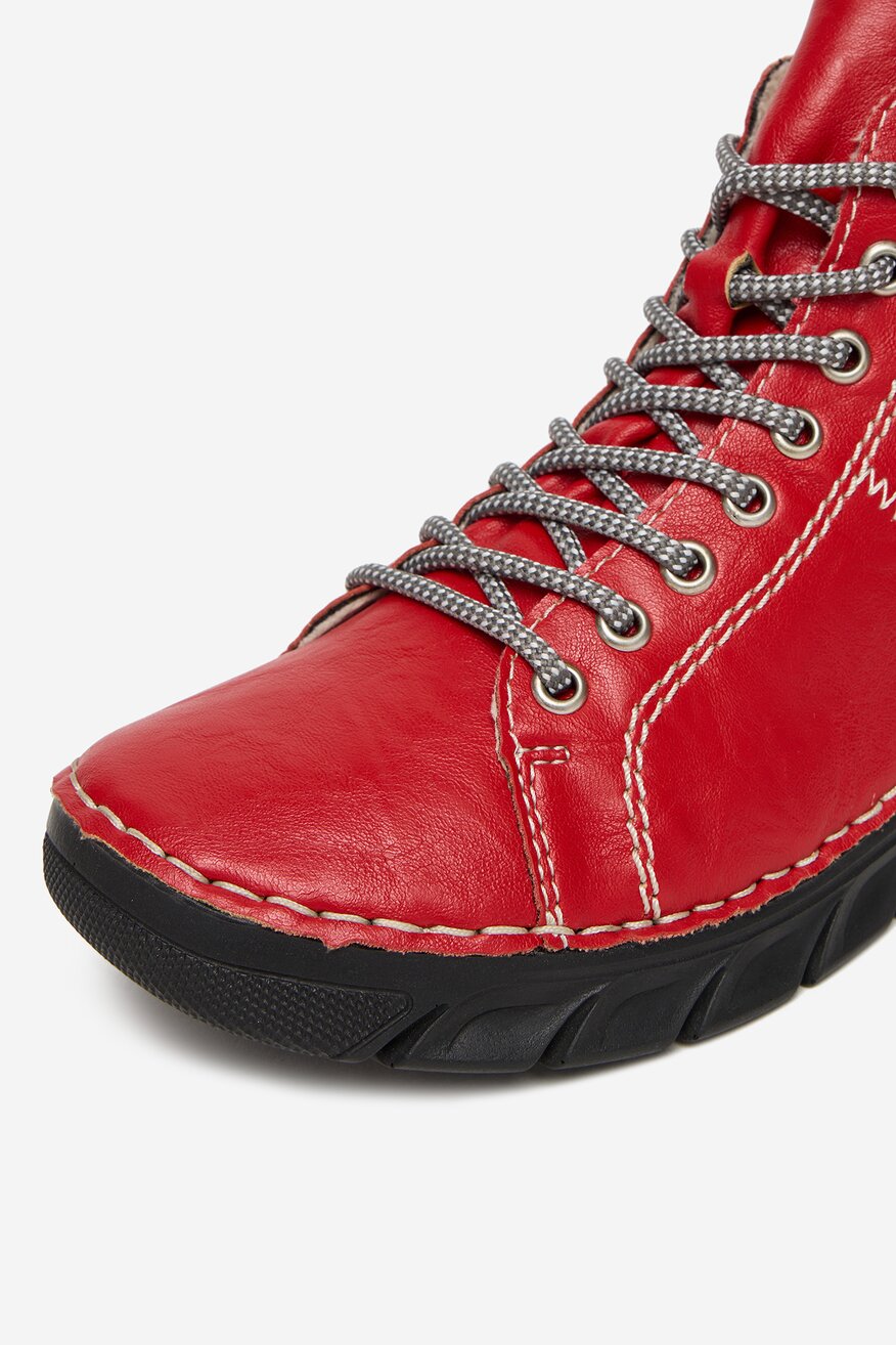 
                Bocanci Rieker ROŞU - 2230083227751