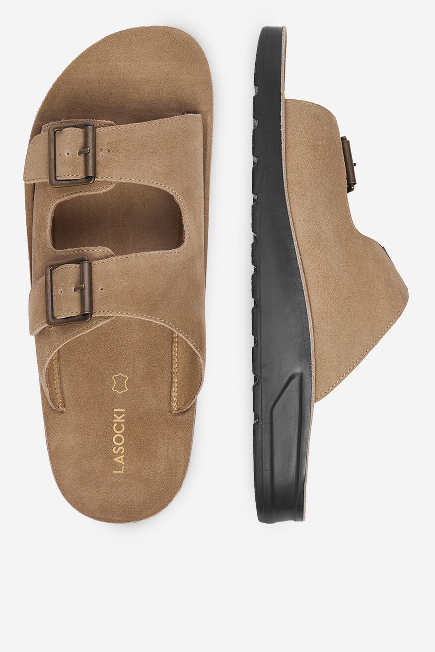 
                Lasocki - Klapki skórzane - 5907964102083