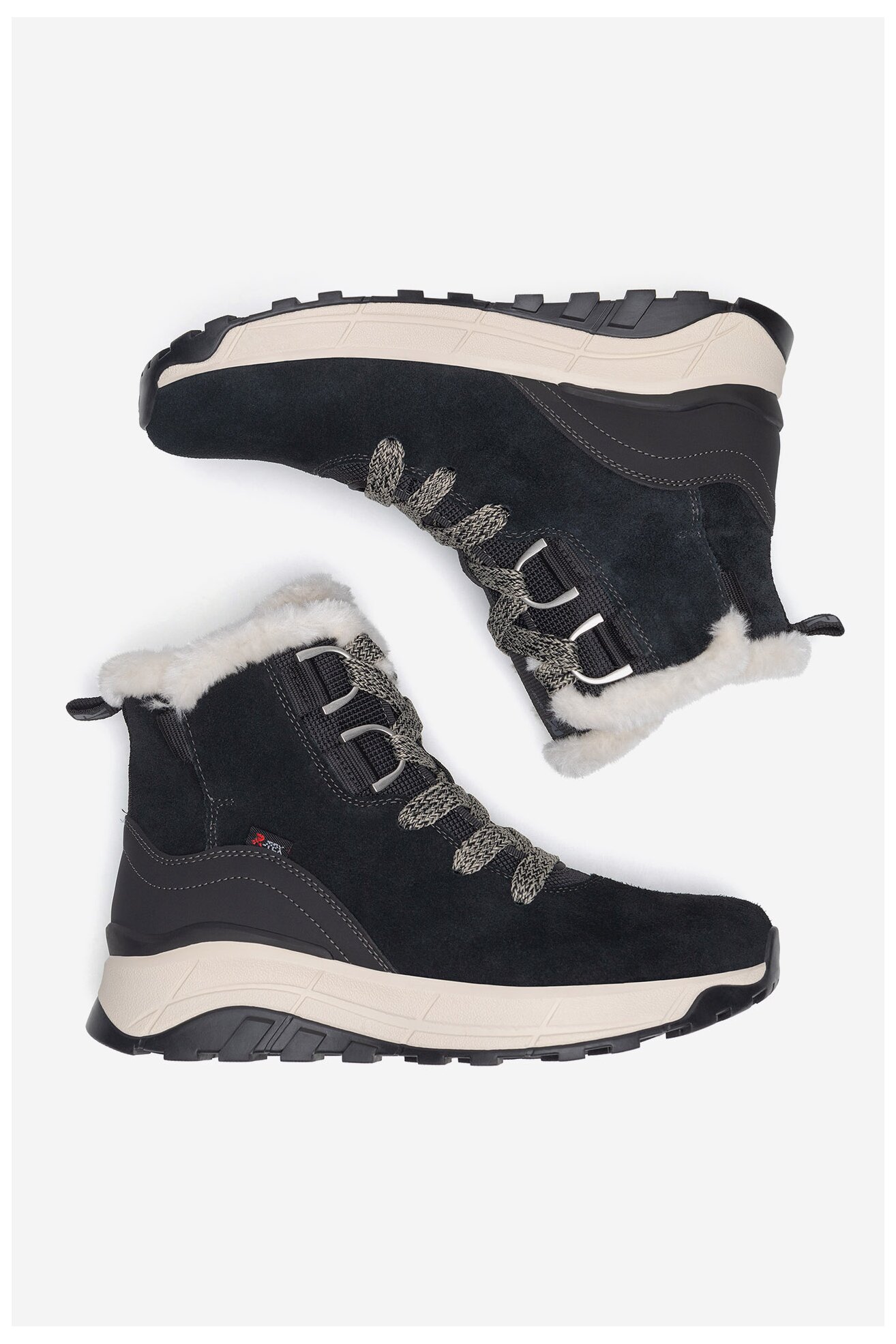 Bocanci Rieker Revolution Lifestyle W0073-00 NEGRU