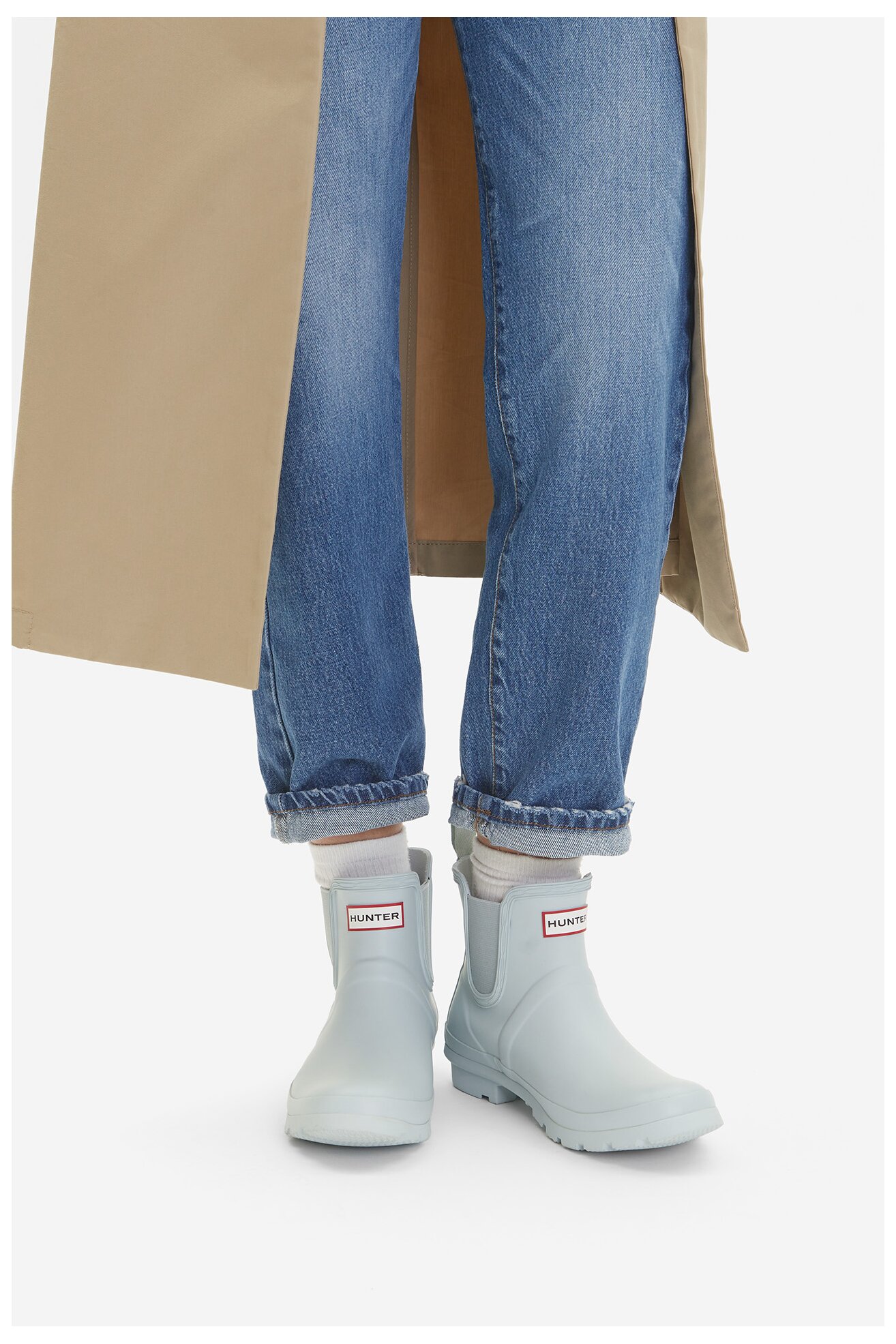 Kalosze HUNTER HFW-001 Niebieski jasny