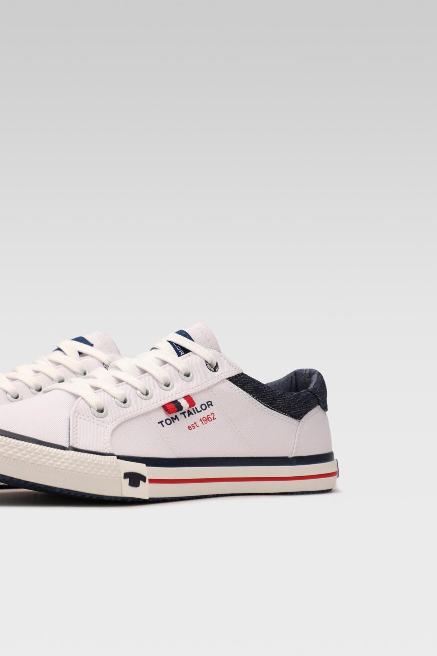 
                Tom Tailor - Trampki pastelowe białe - 5903698432915