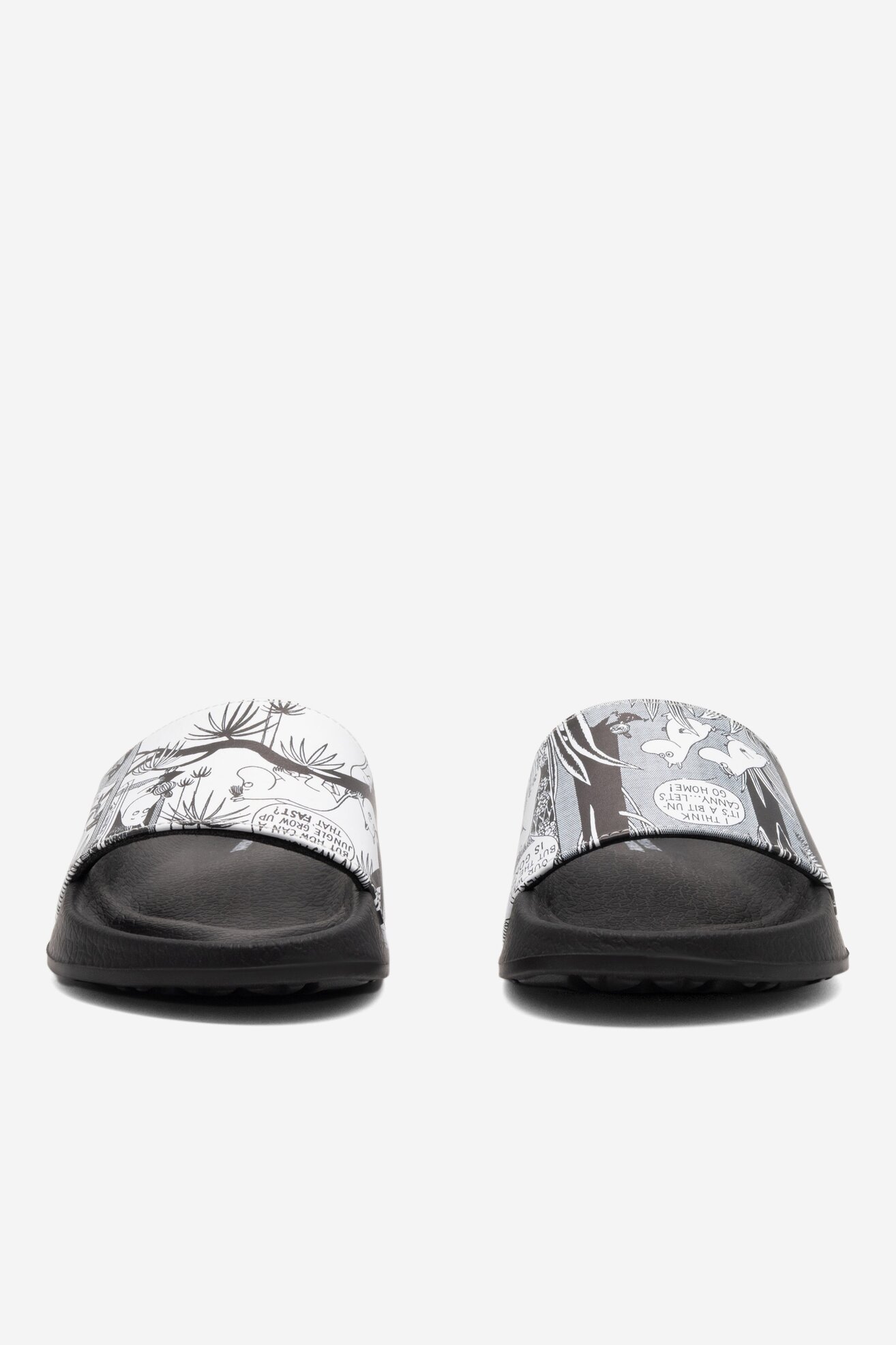 Klapki basenowe MOOMIN SS23-276MMN Czarny