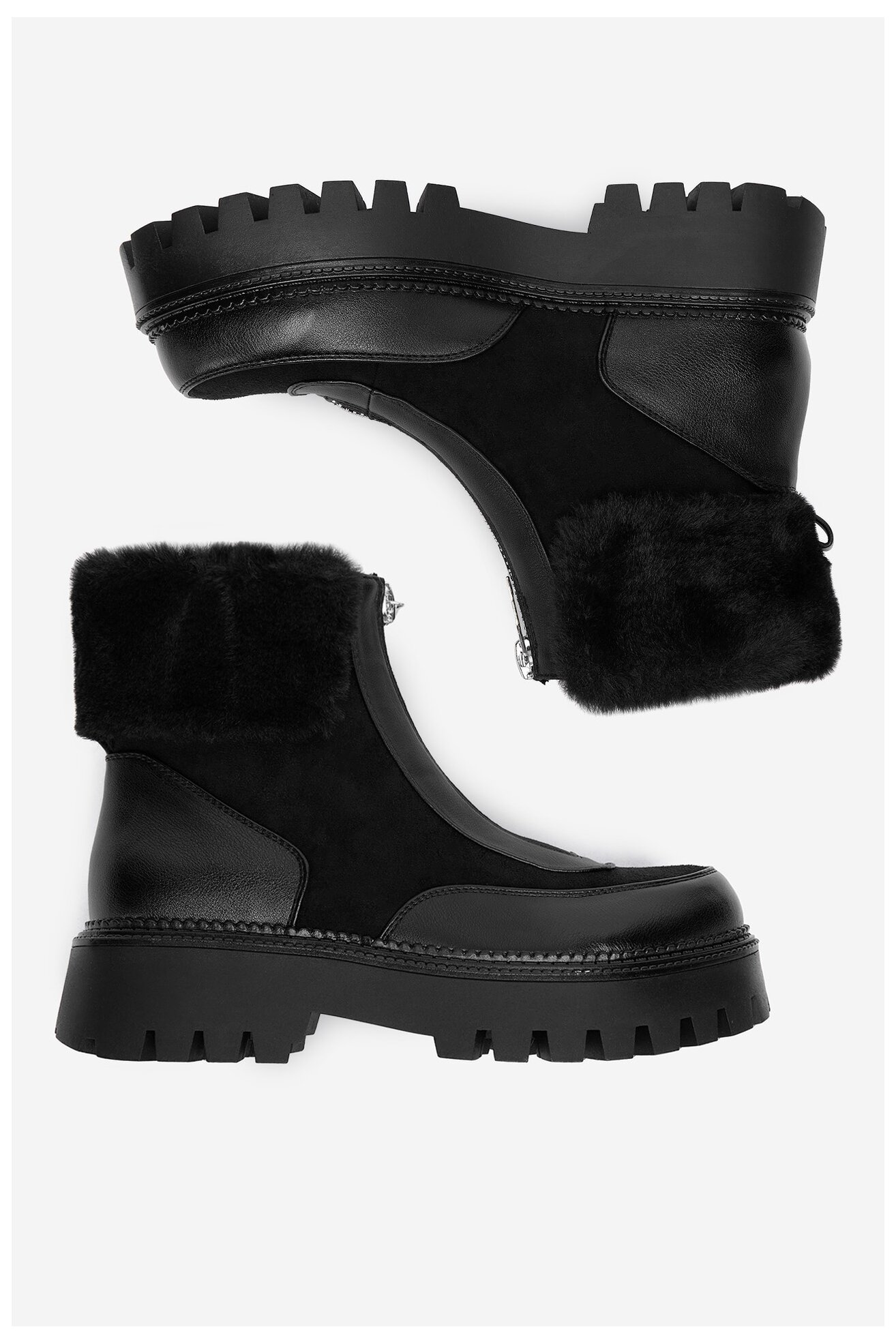 Botki DeeZee 19001-1 Czarny