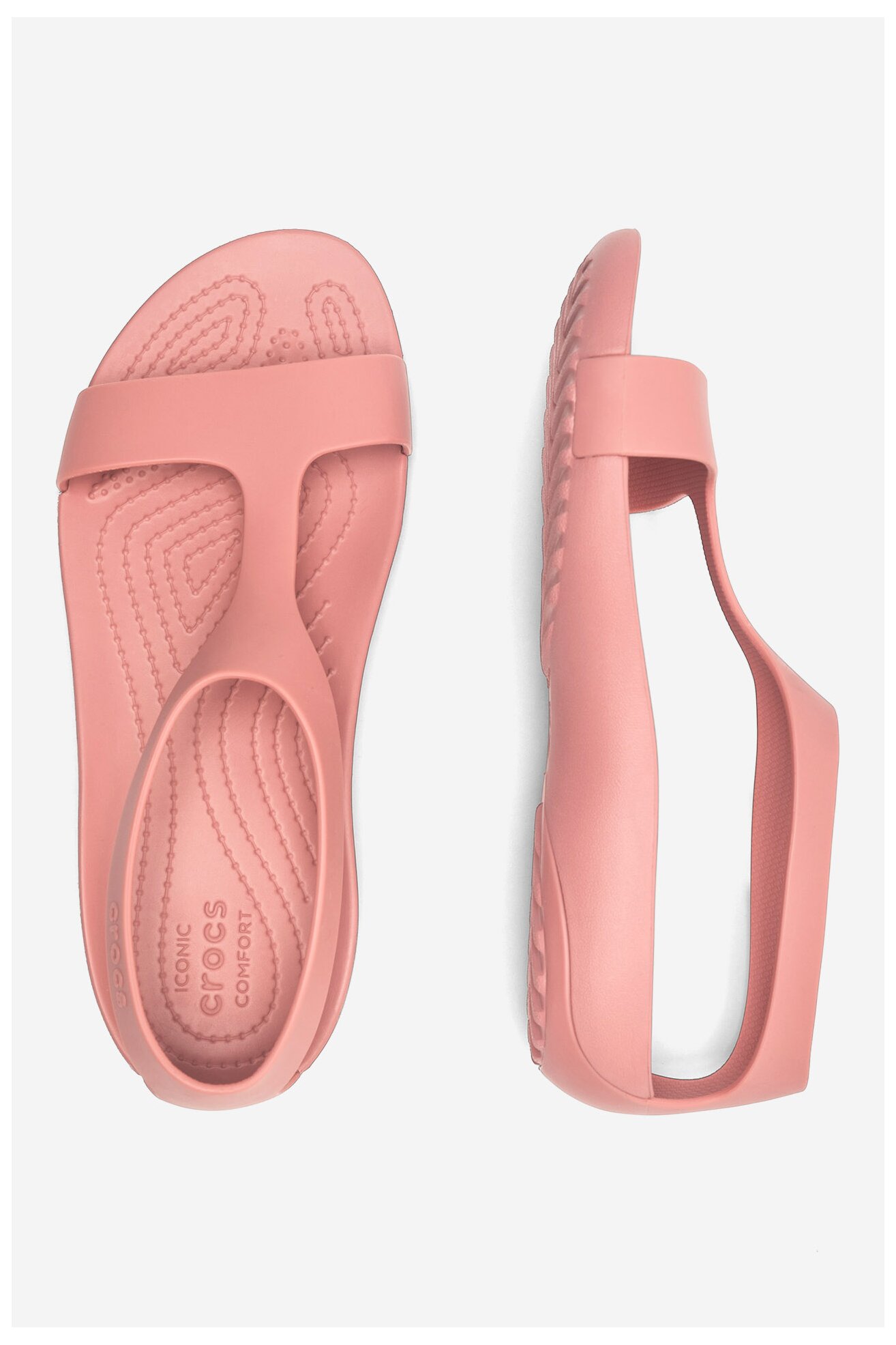 Sandały Crocs SERENA SANDAL 205469-682 Różowy