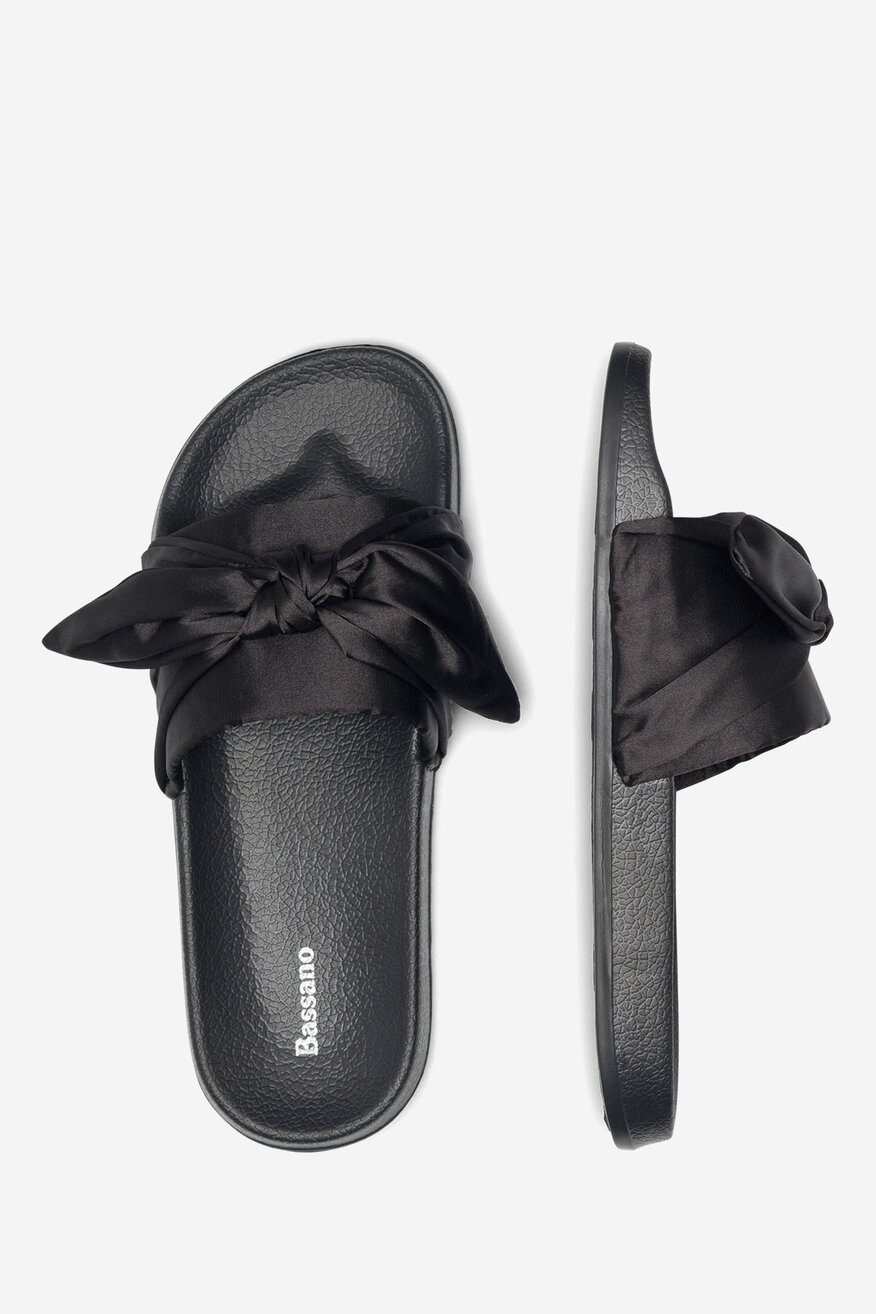 Șlapi pentru bazin Bassano NEGRU - 5905588397229