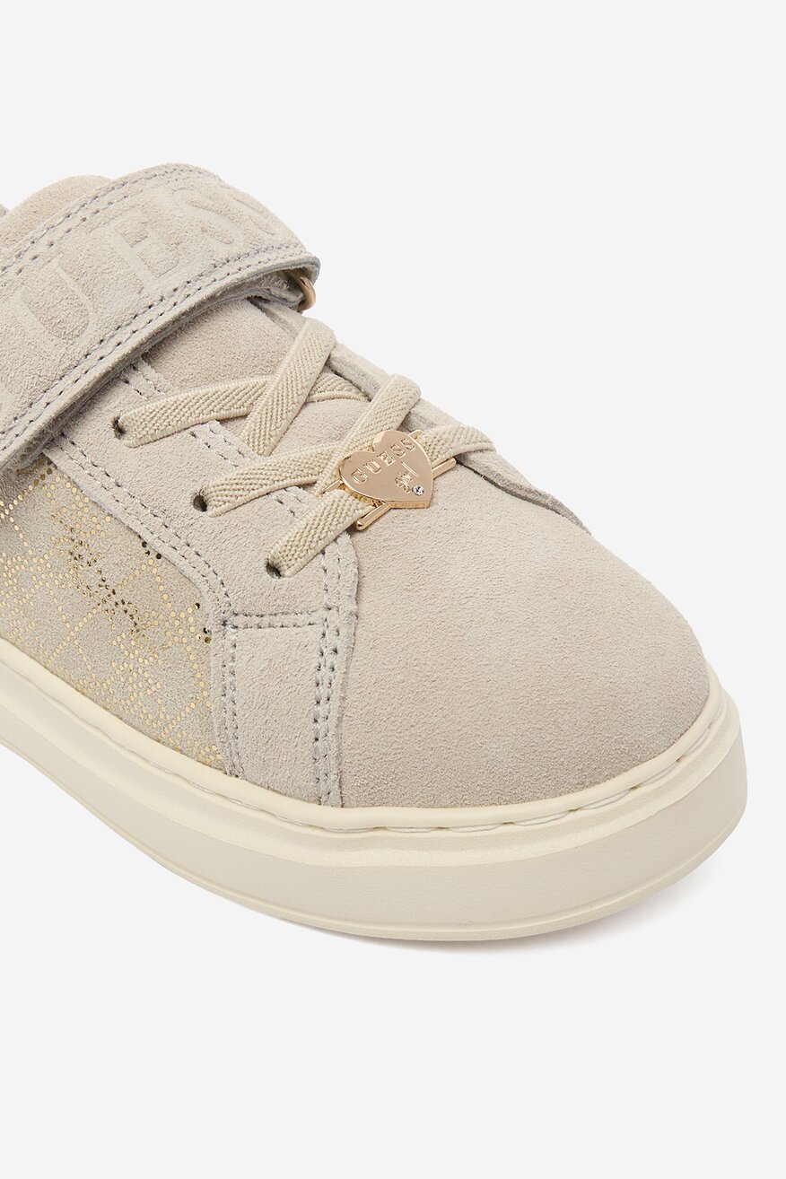 
                GUESS - Sneakersy skórzane - 5906751758571