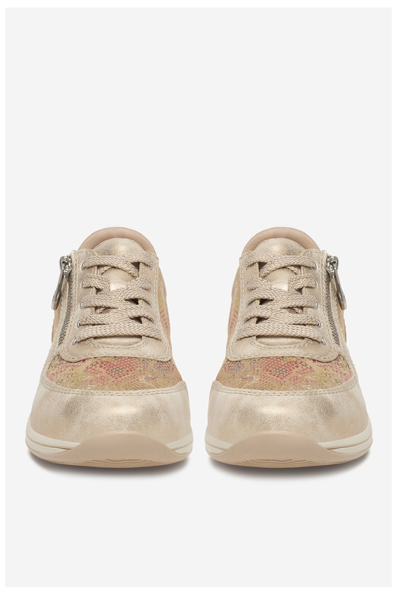 Sneakers Rieker CEO-N1112-91 Złoty