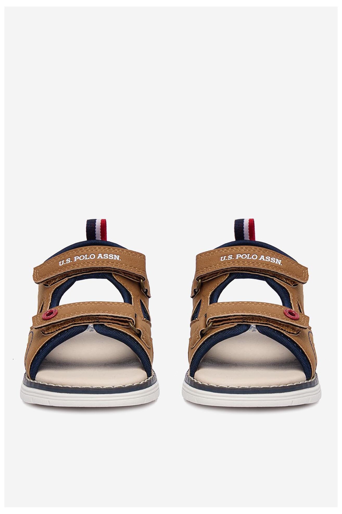 Sandały U.S. POLO ASSN. EO-GARDA002K/6Y1 Brązowy