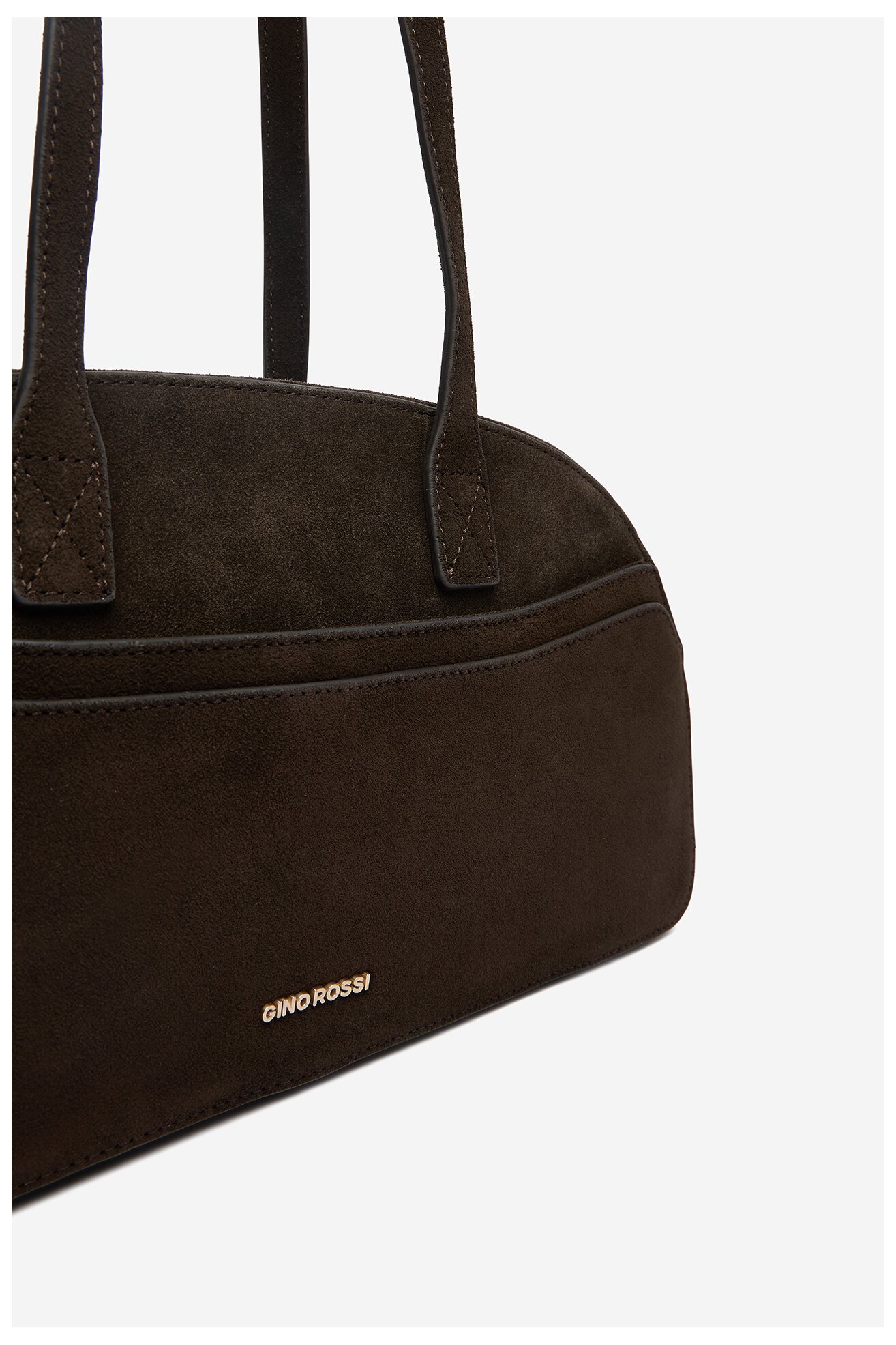 Сумка З Ремінцем Gino Rossi EO-LA224-19327-2 ТЕМНО-КОРИЧНЕВИЙ
