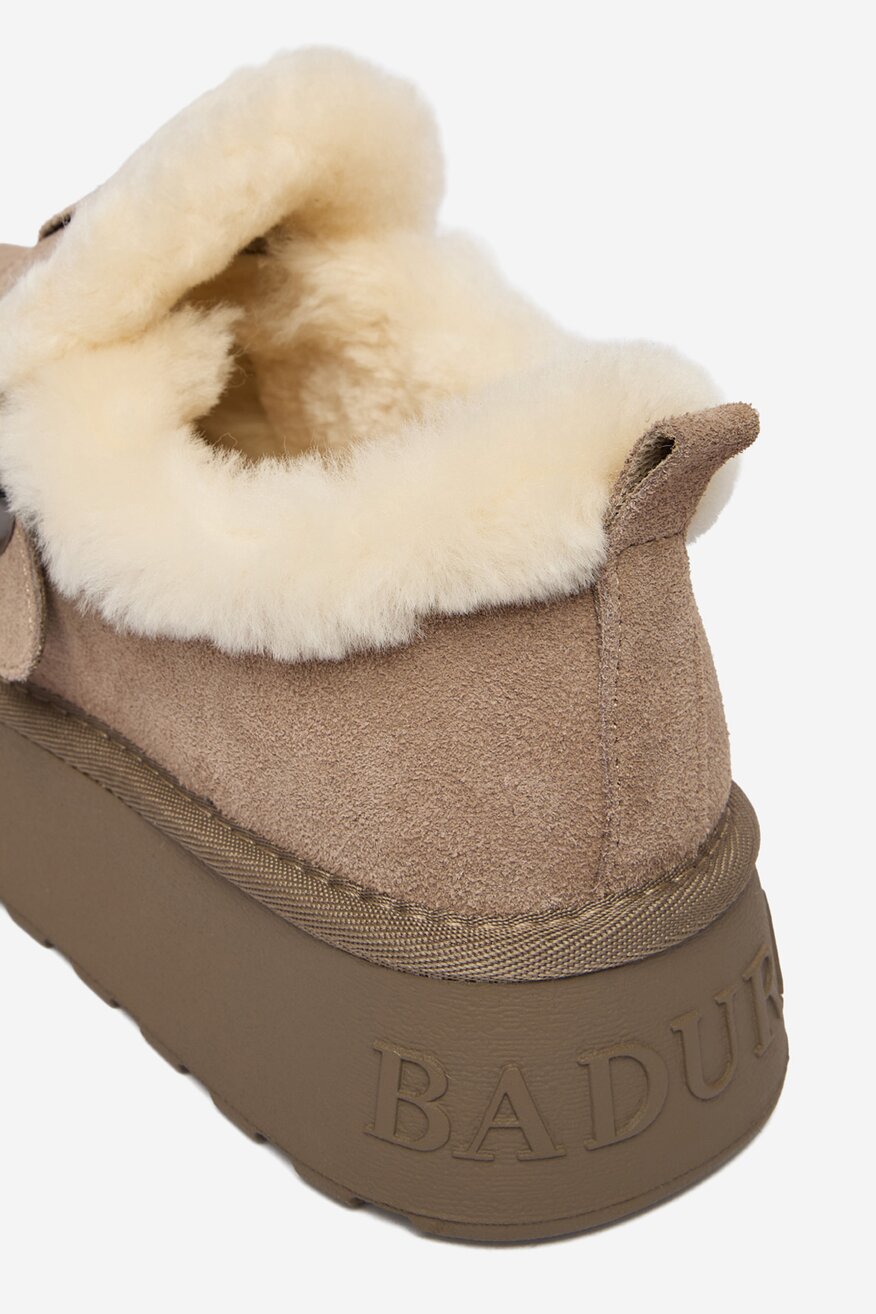 Badura - Śniegowce skórzane - 5906751278314