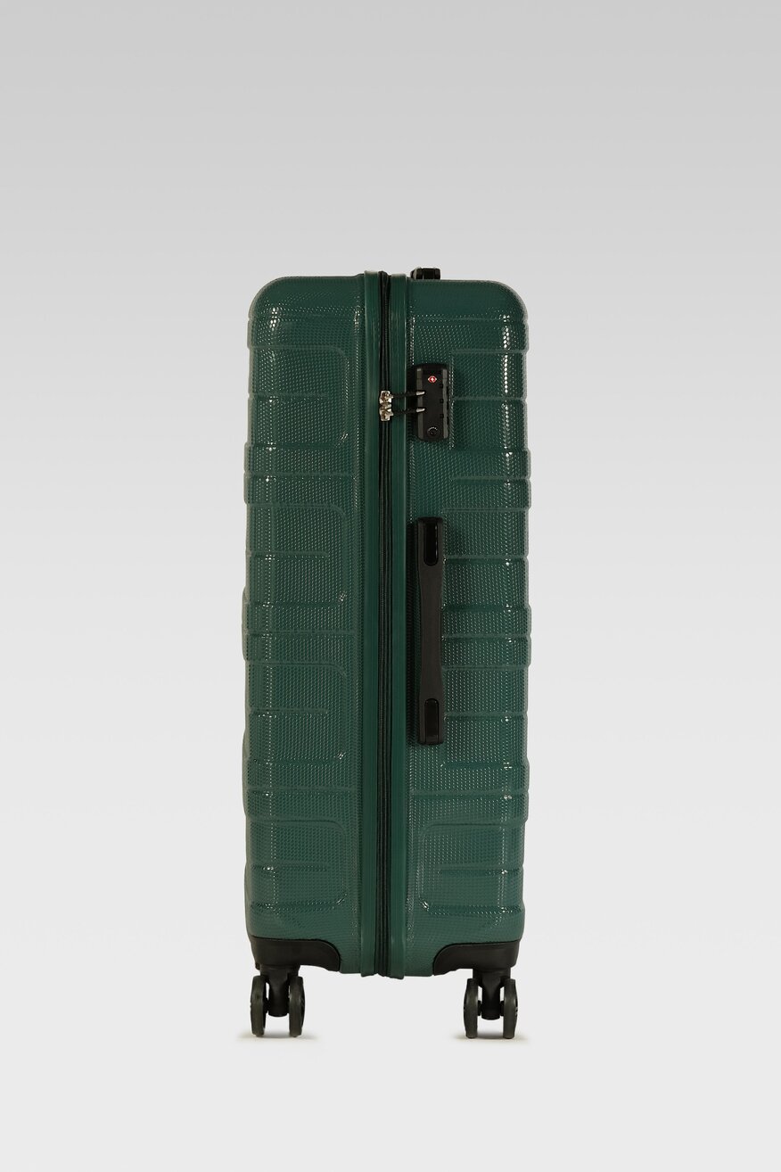 Lasocki - Duża twarda walizka zielona - 5904862269535