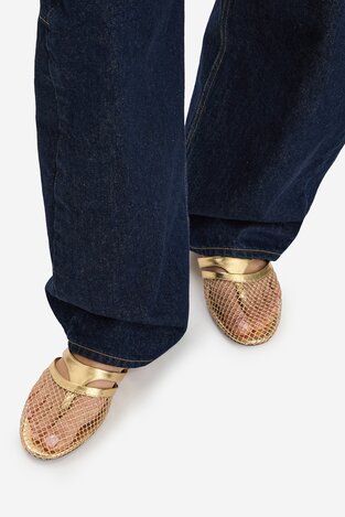 Шльопанець Badura EO-ANIKA-LT213-3 ЗОЛОТИЙ