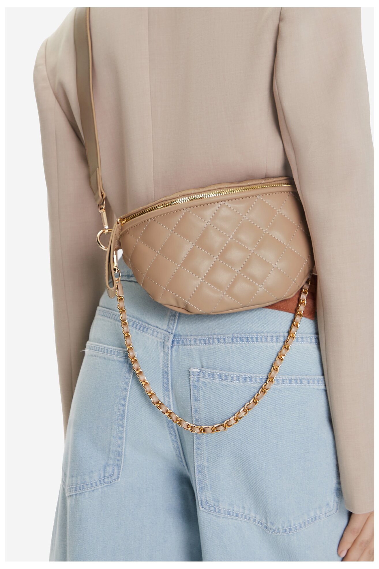 Сумка З Ремінцем DeeZee MM-24-03 БЕЖЕВИЙ