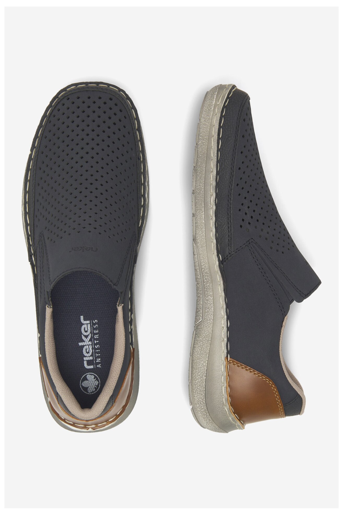 Половинки обувки Rieker 03079-14 СИН