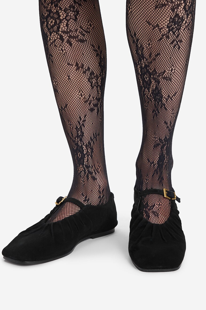 
                Gino Rossi - Baleriny zamszowe - 5906751324363