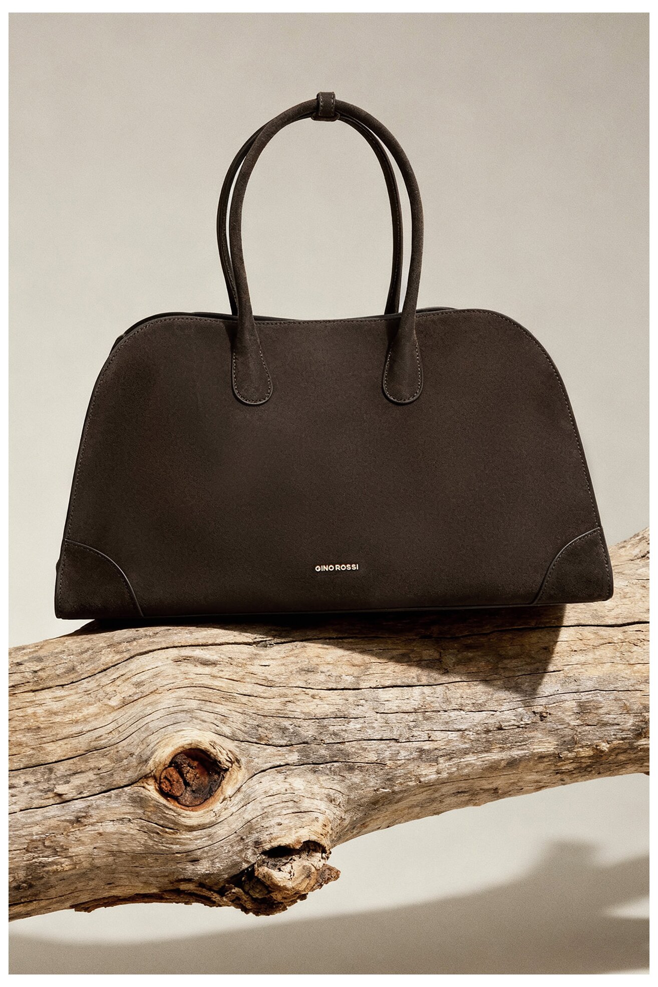 Сумка З Ремінцем Gino Rossi EO-LAURA-LA224-19139 ТЕМНО-КОРИЧНЕВИЙ