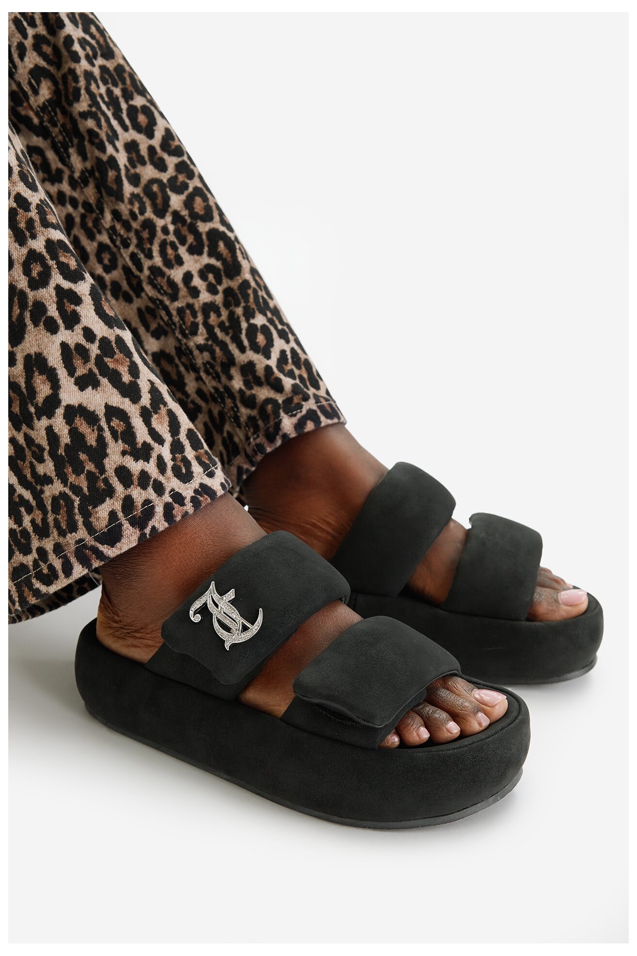 Шльопанець Juicy Couture CEO-WSS21515-06 ЧОРНИЙ