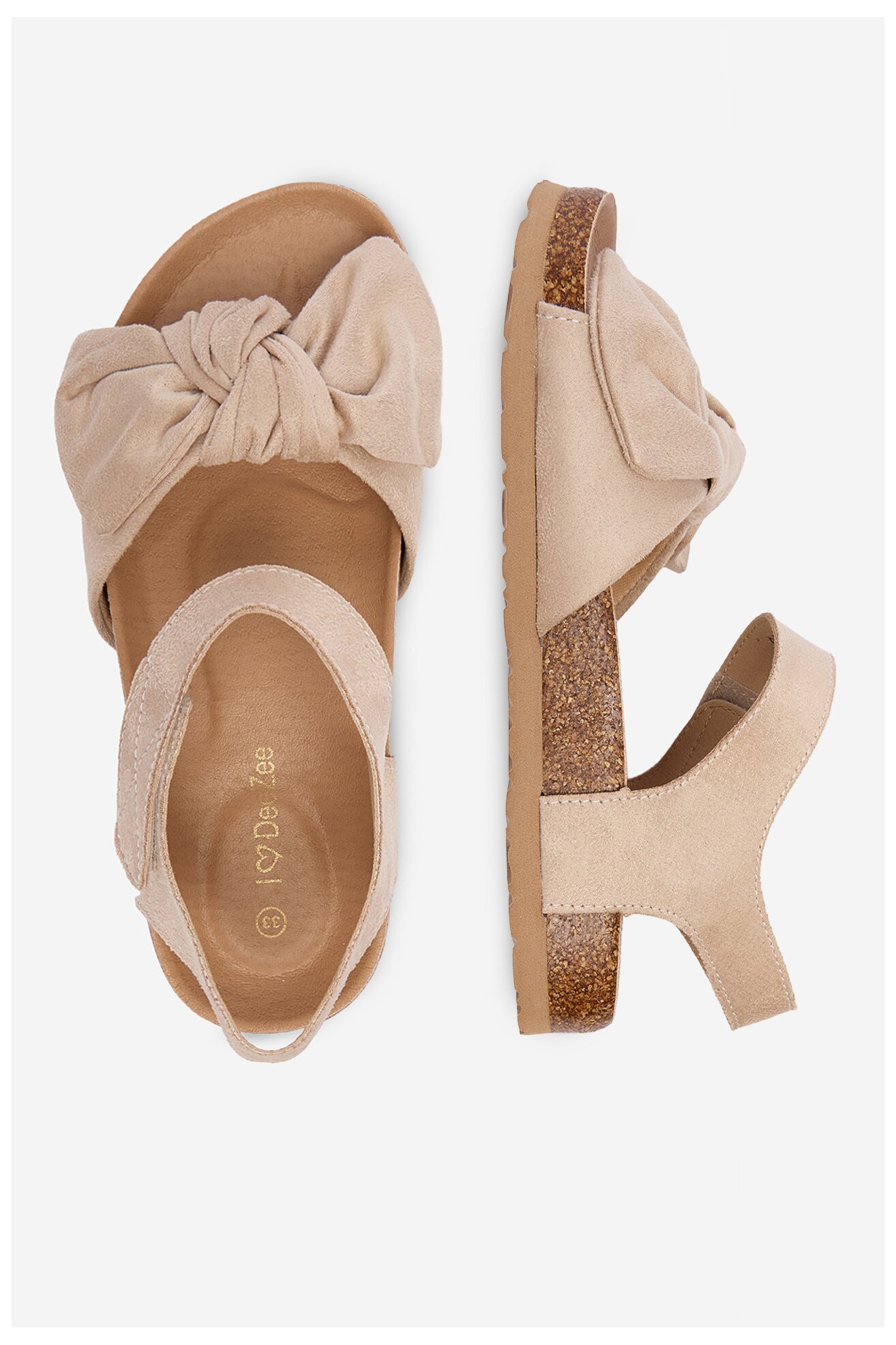 Sandały DeeZee CEO-CS20181-23 Beżowy