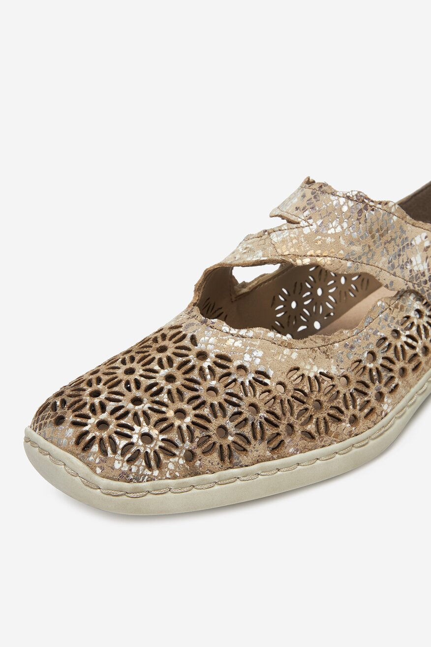 Rieker - Półbuty skórzane - 2230078391238