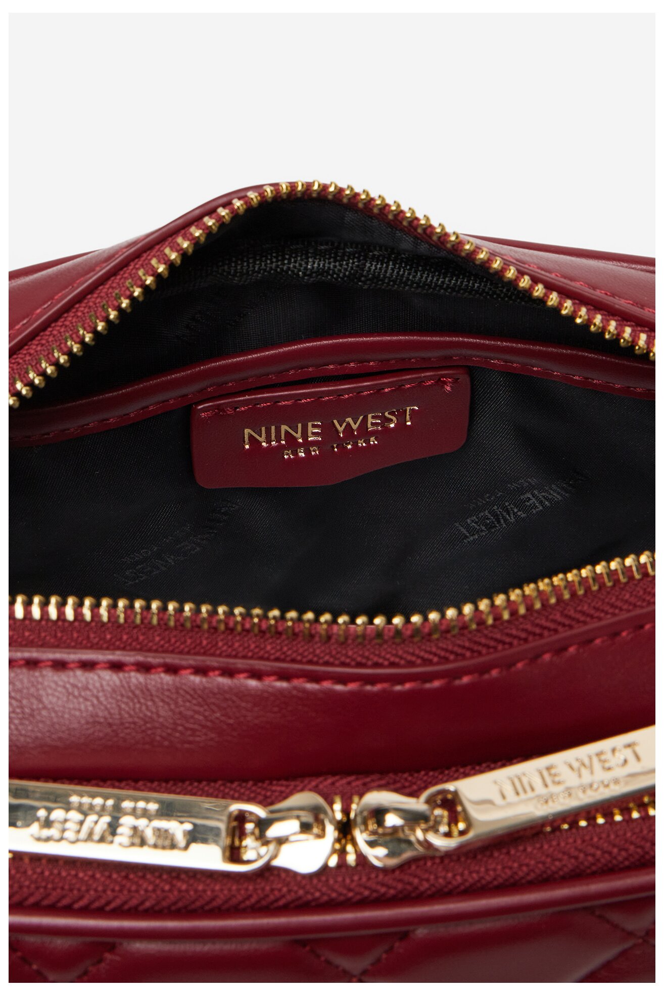 Kézitáska NINE WEST CEO-GREENWICH-GLAM-LX7669 BORDÓ