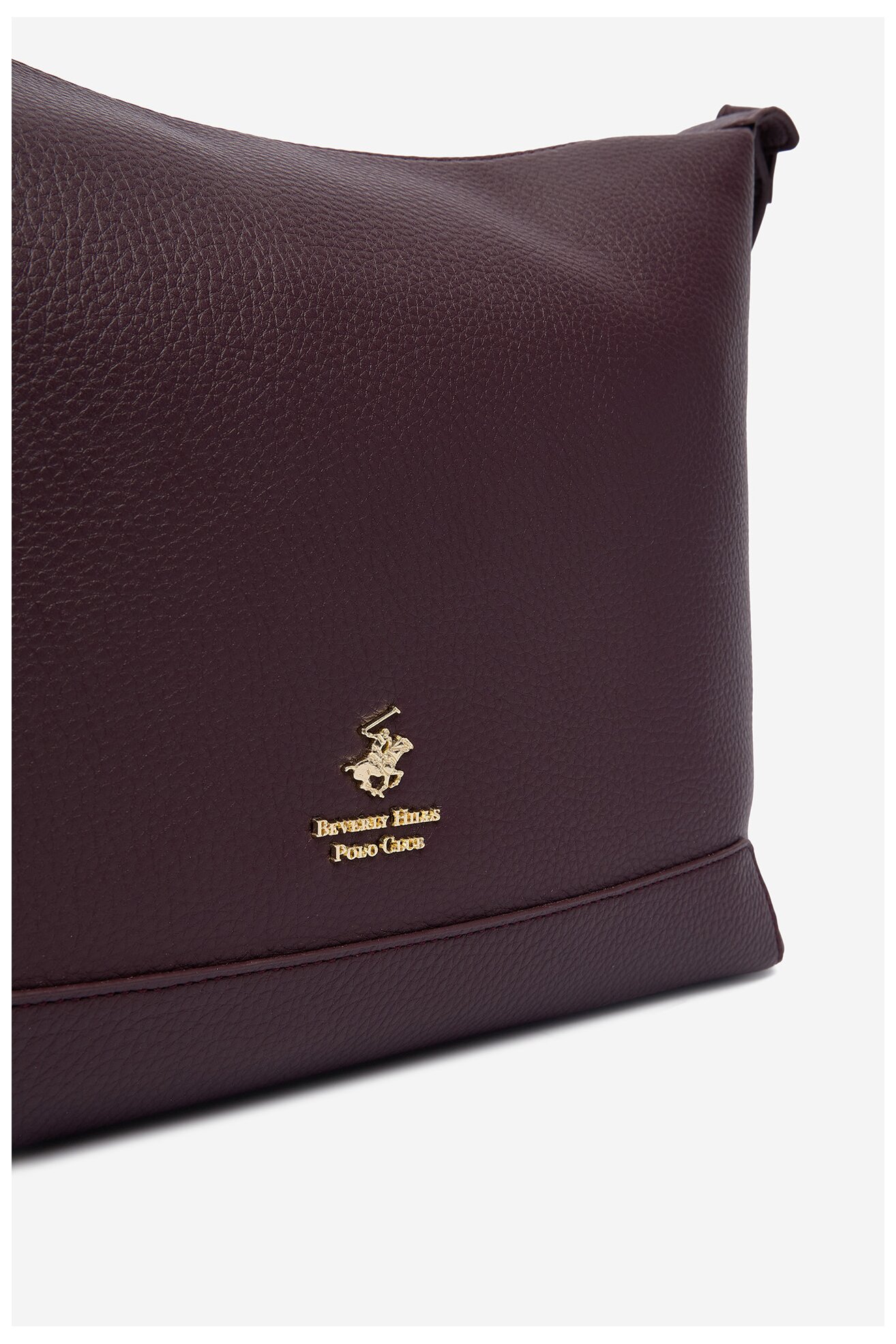 Torebka Beverly Hills Polo Club CEO-BHPC-L-005-10 Bordowy ciemny