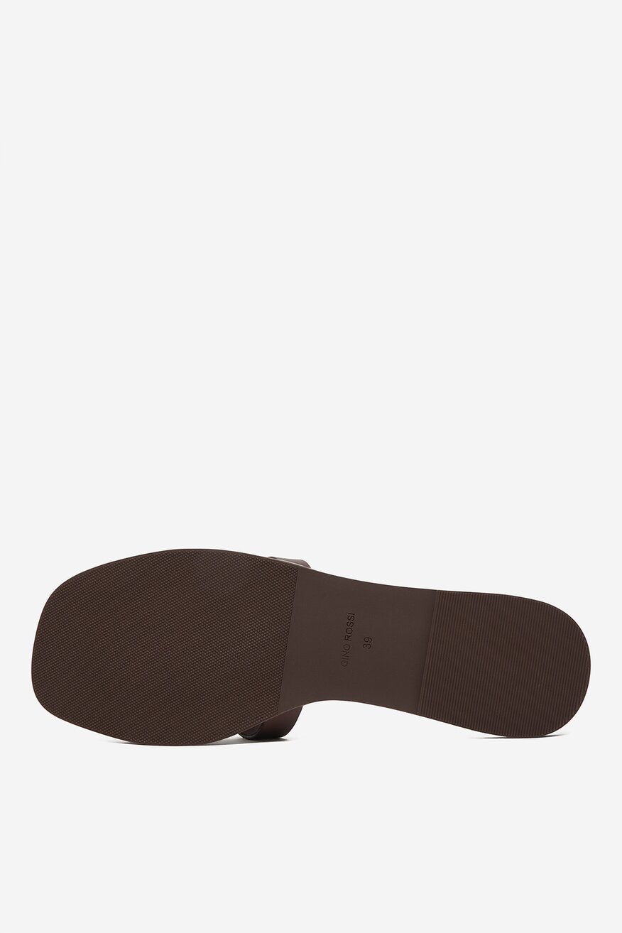 
                Шльопанець Gino Rossi ТЕМНО-КОРИЧНЕВИЙ - 5906751843758