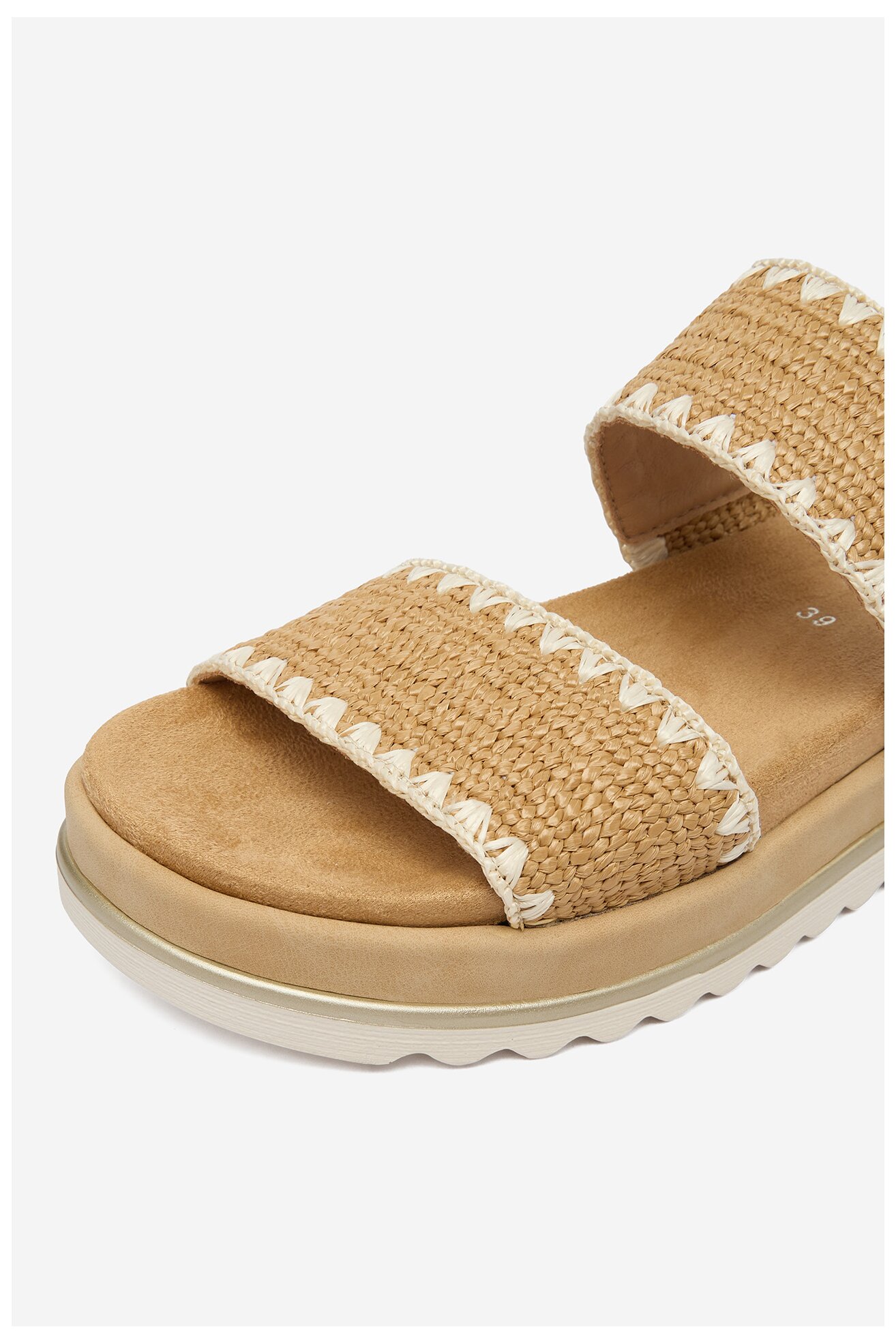 Klapki Remonte CEO-D3P52-20 Beżowy