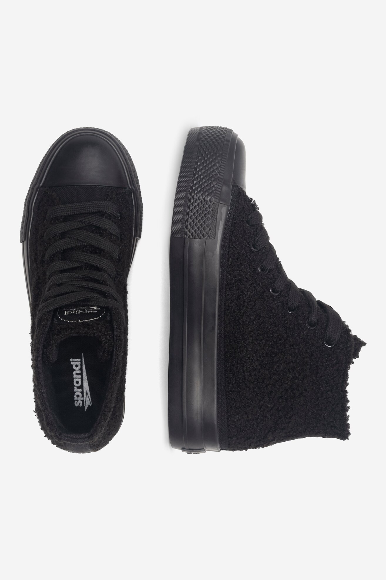 Pantofi pânză Sprandi WPRS-22W10215 NEGRU