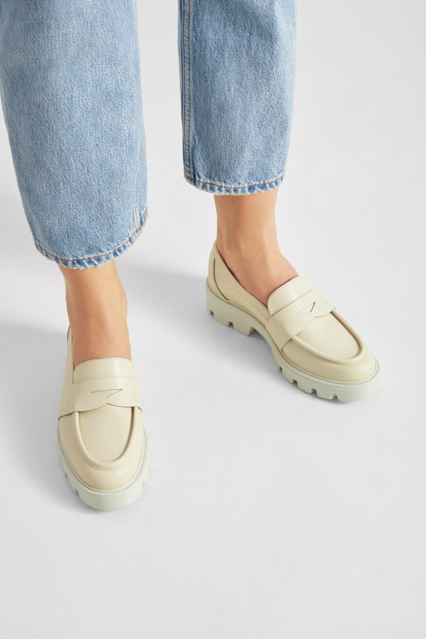 Badura - Loafersy skórzane - 5905588377986