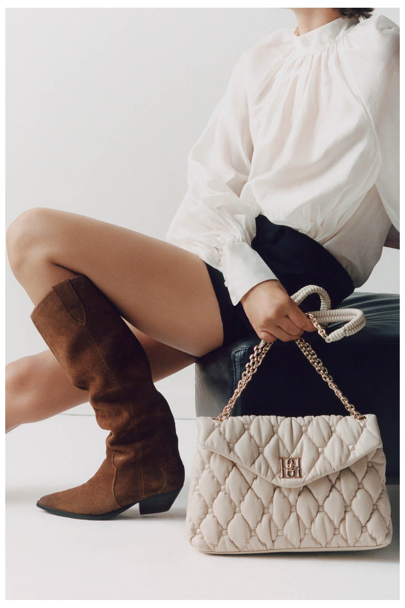 Kozaki Badura V365-206 Brązowy