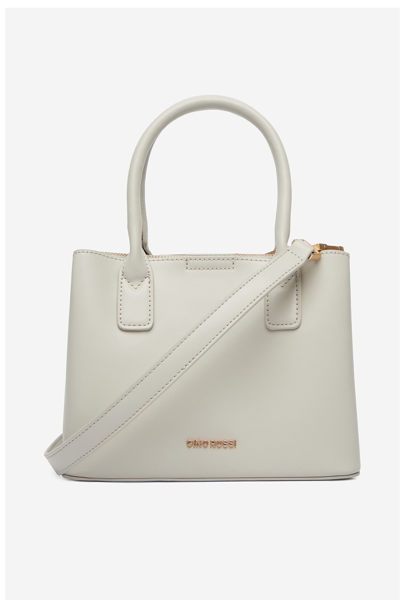 Дамска чанта Gino Rossi C-KY186 СВЕТЛОСИВ