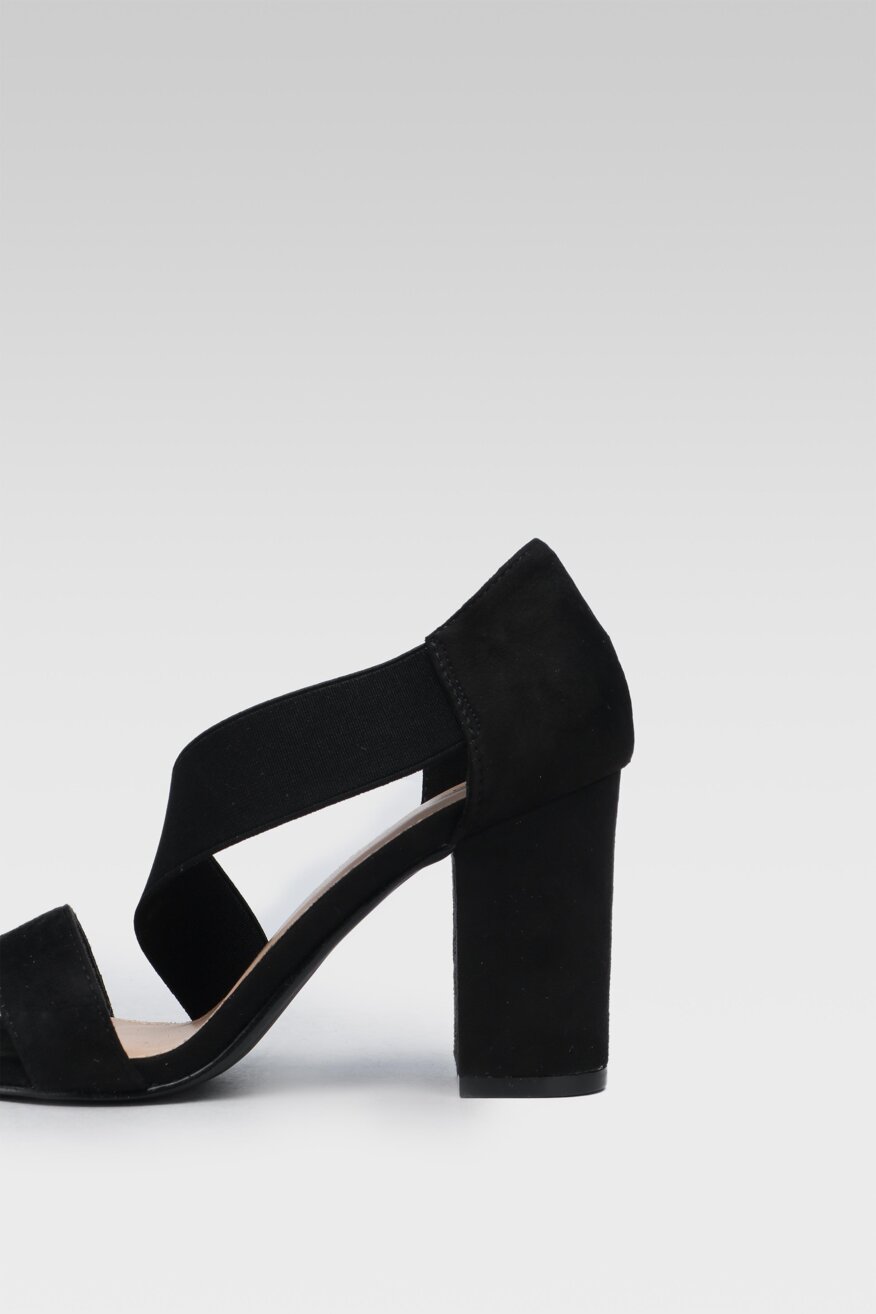 
                Jenny Fairy - Sandały na obcasie czarne - 5903698606712