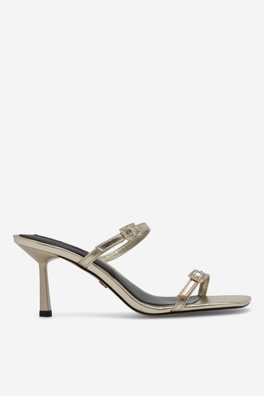 NINE WEST - Klapki na obcasie - 5905588606222