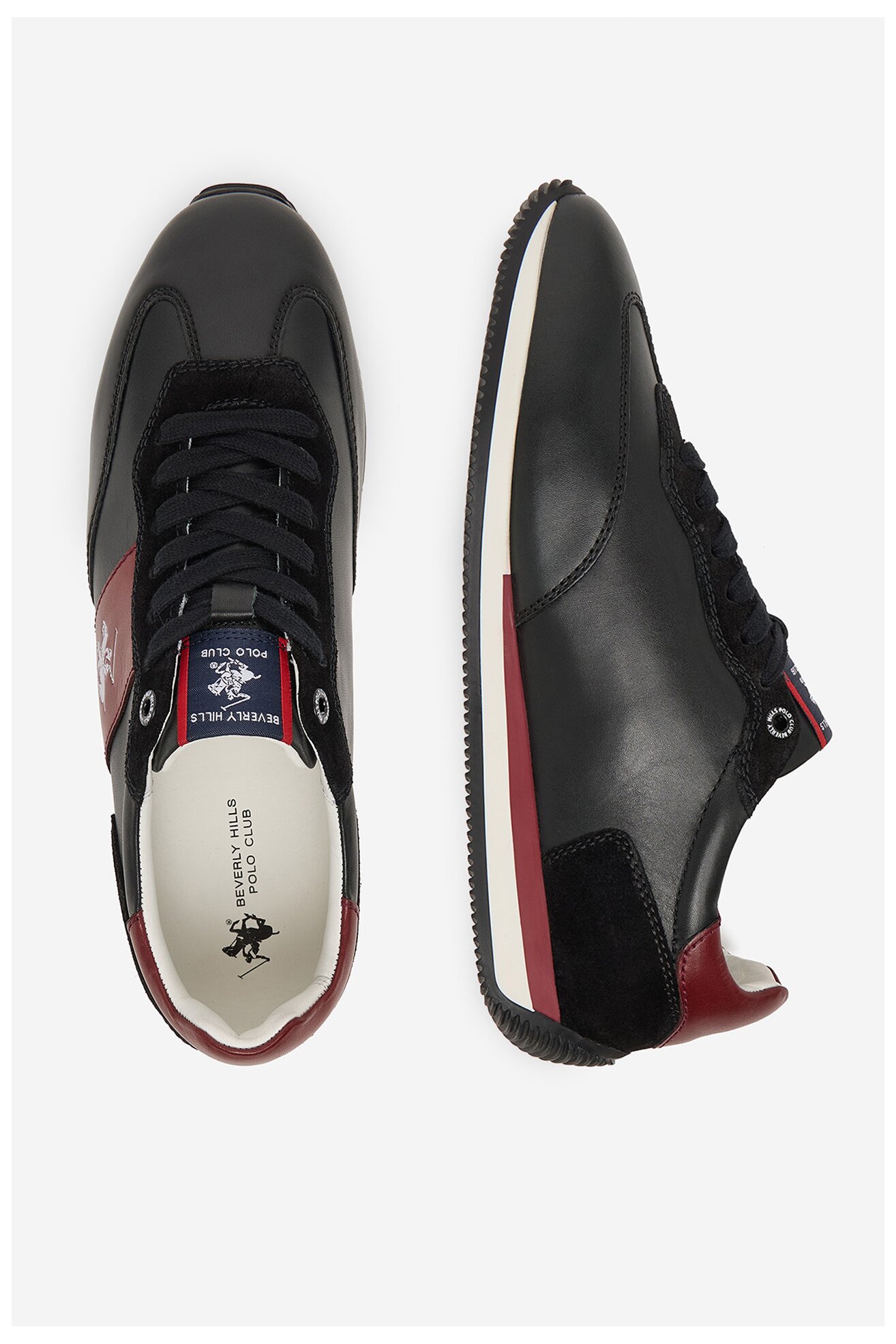 Sneakers Beverly Hills Polo Club EO-SCOTT-10 MI08 Czarny