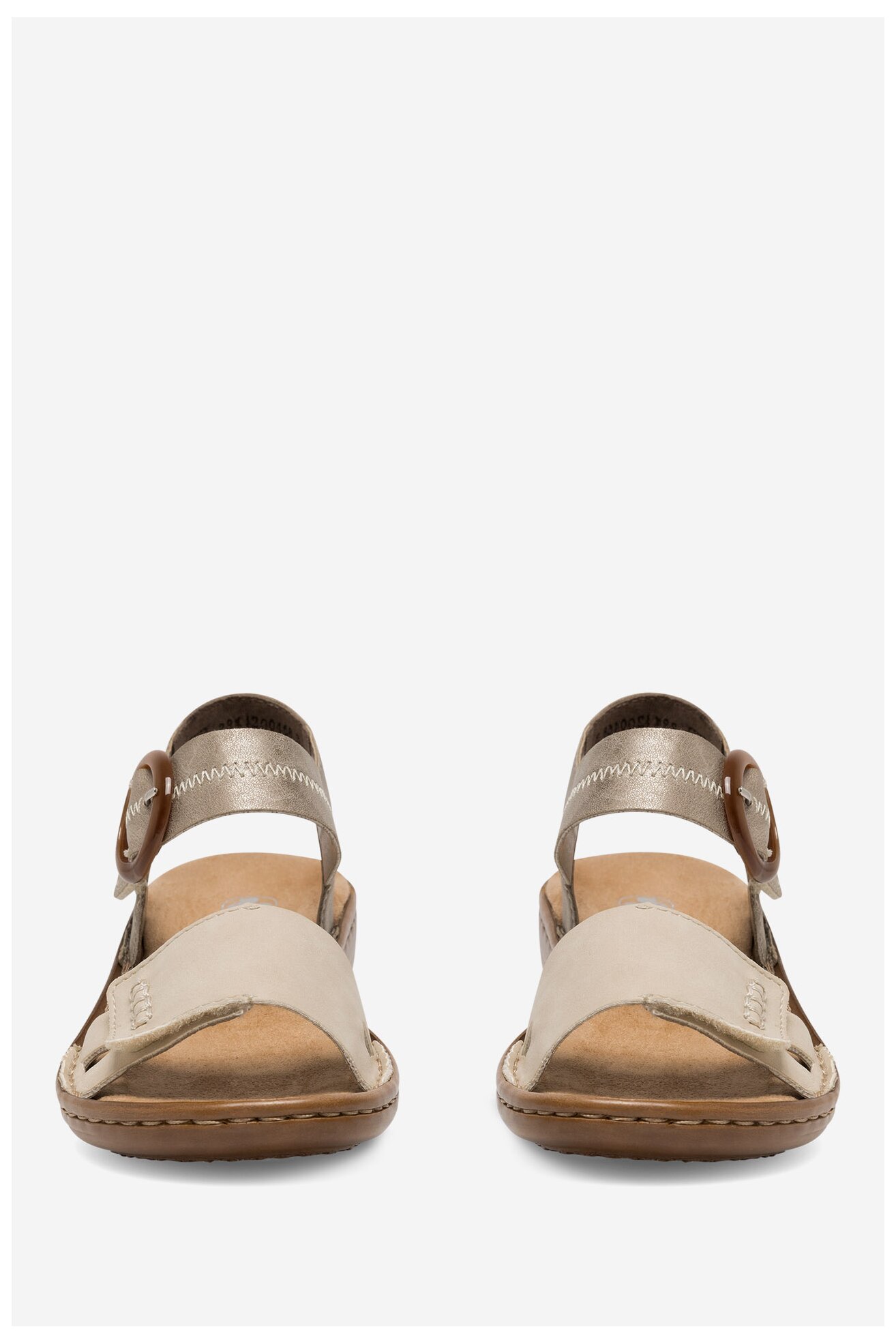 Сандали Rieker 608Z3-60 БЕЖОВ