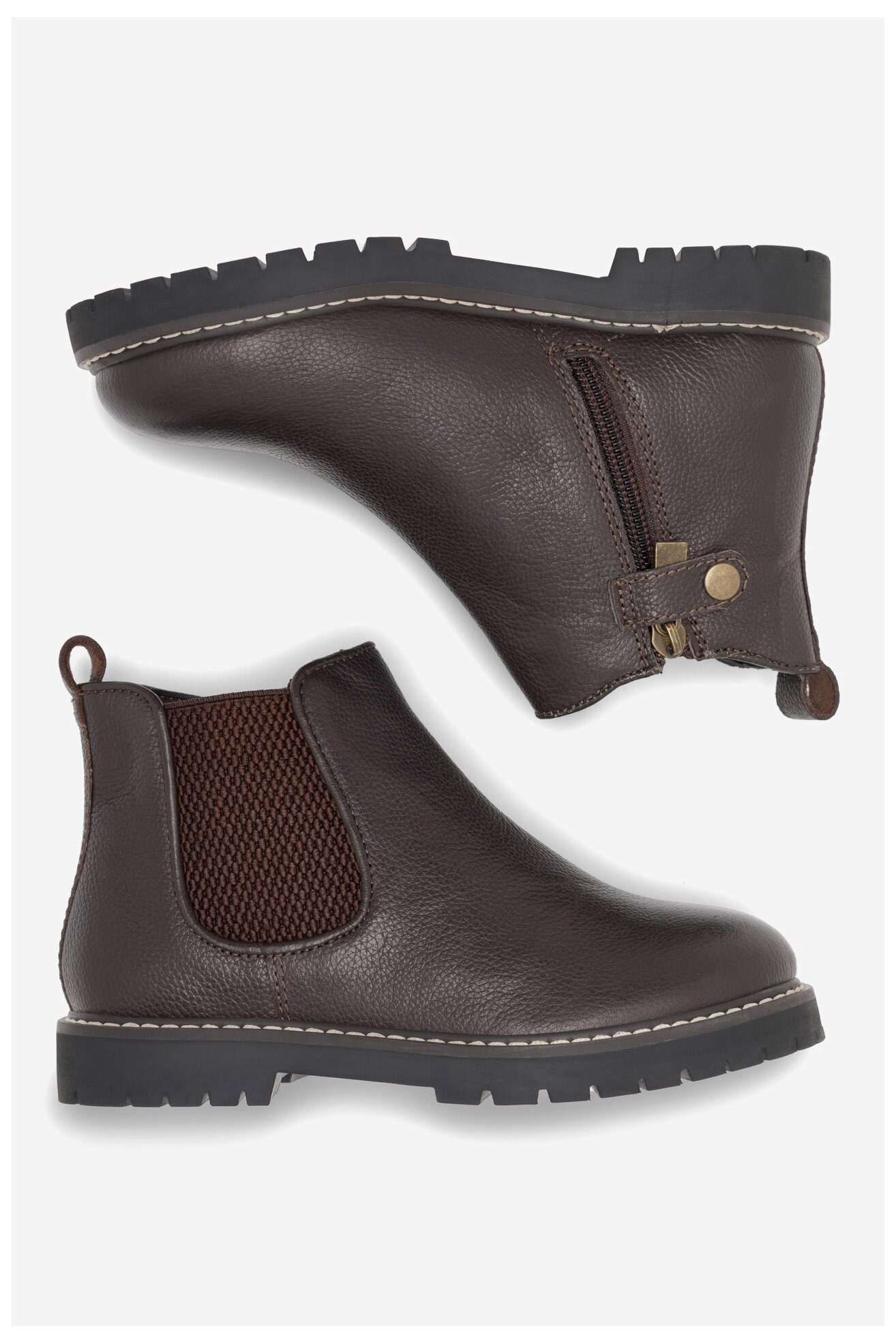 Botki Badura 9N2742 Brązowy