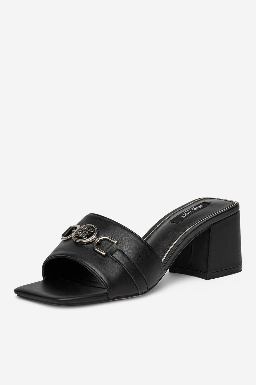 Șlapi NINE WEST NEGRU - 5906751158142
