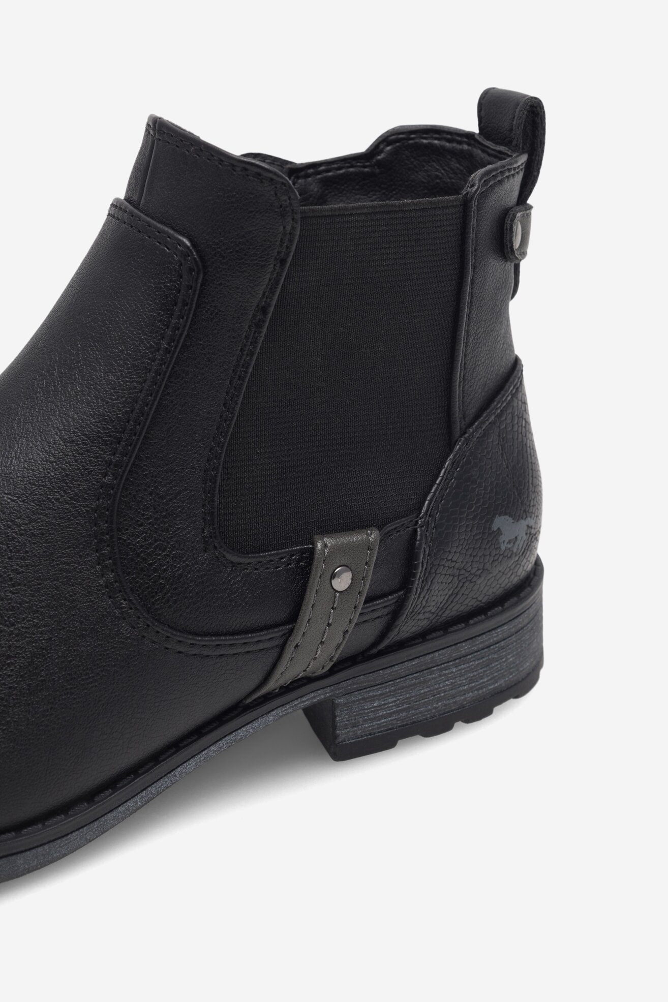 Botki Mustang 1265-522 Czarny