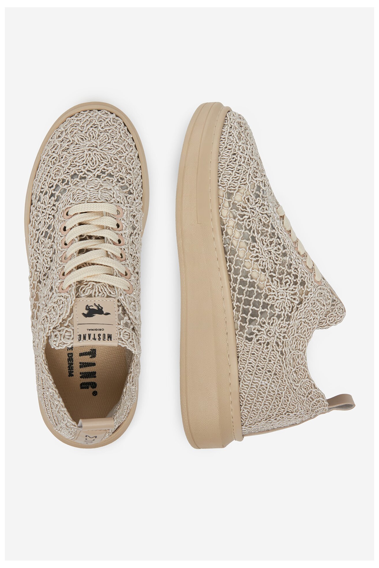 Сникърси Mustang 1468-301 БЕЖОВ