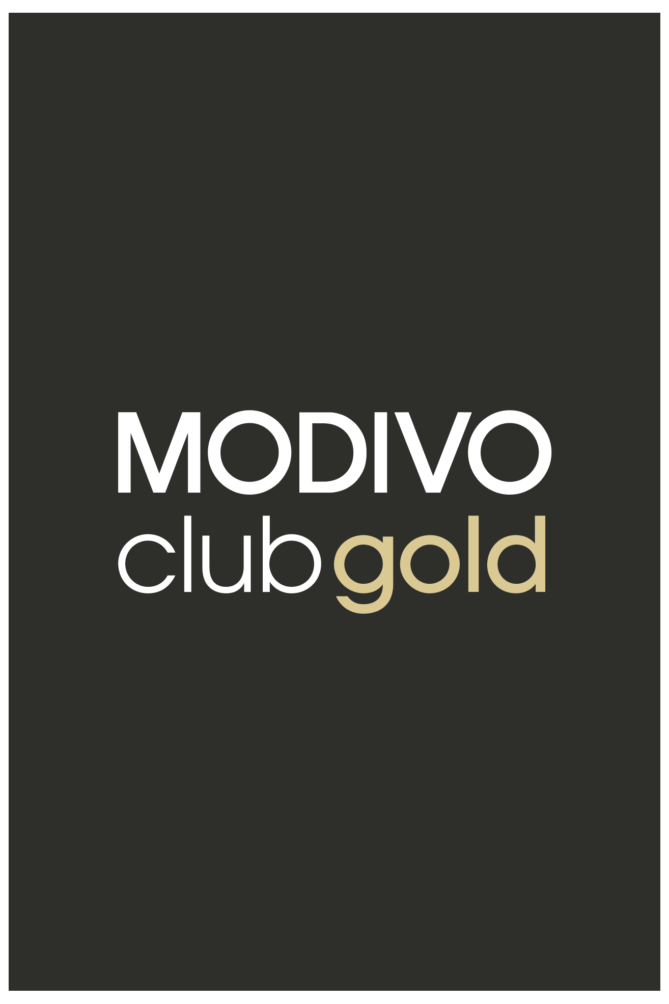 MODIVOclub GOLD MODIVOclub MODIVOclub KARTA Uniwersalny